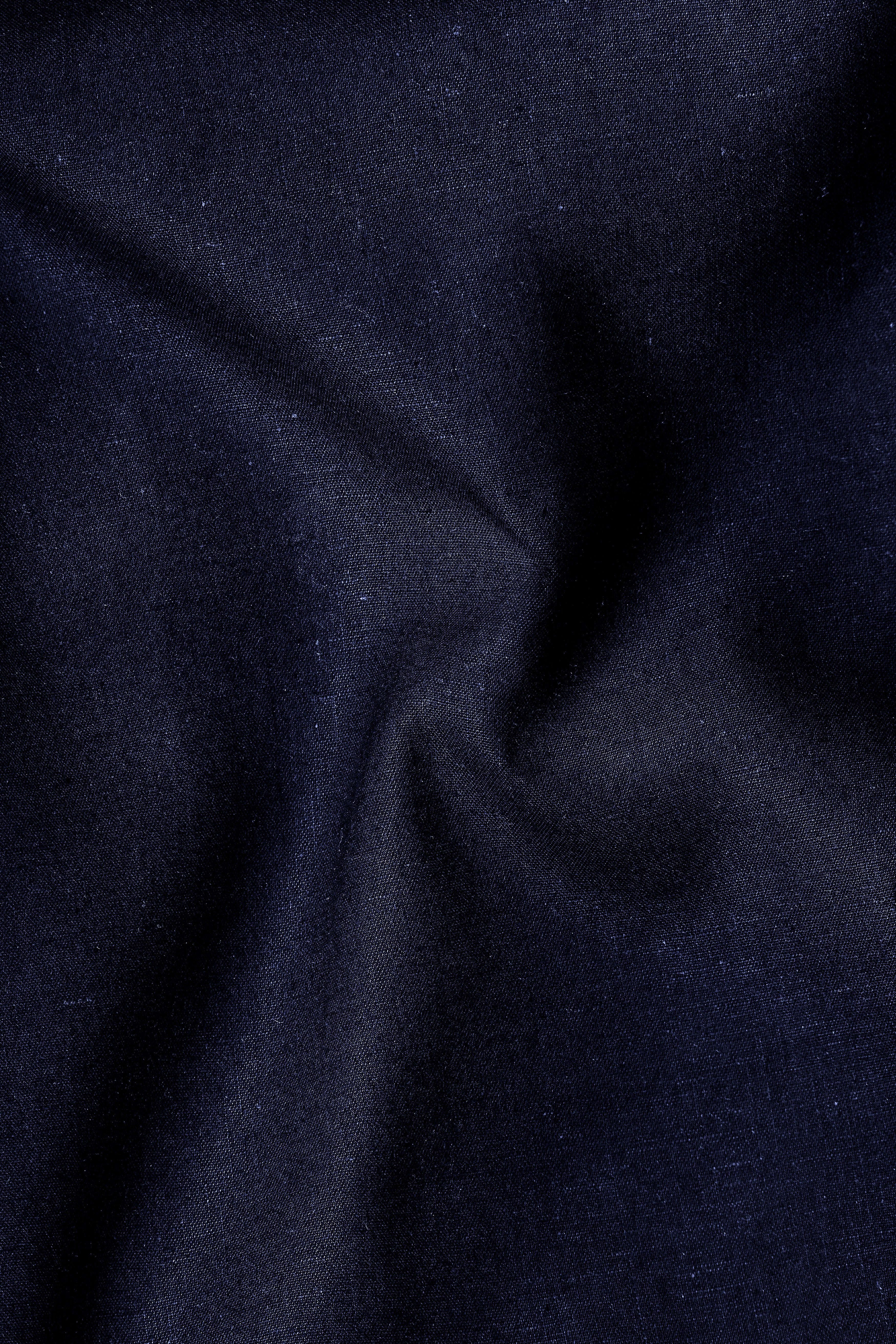 Millenium Blue Textured Premium Luxuries Linen Shirt