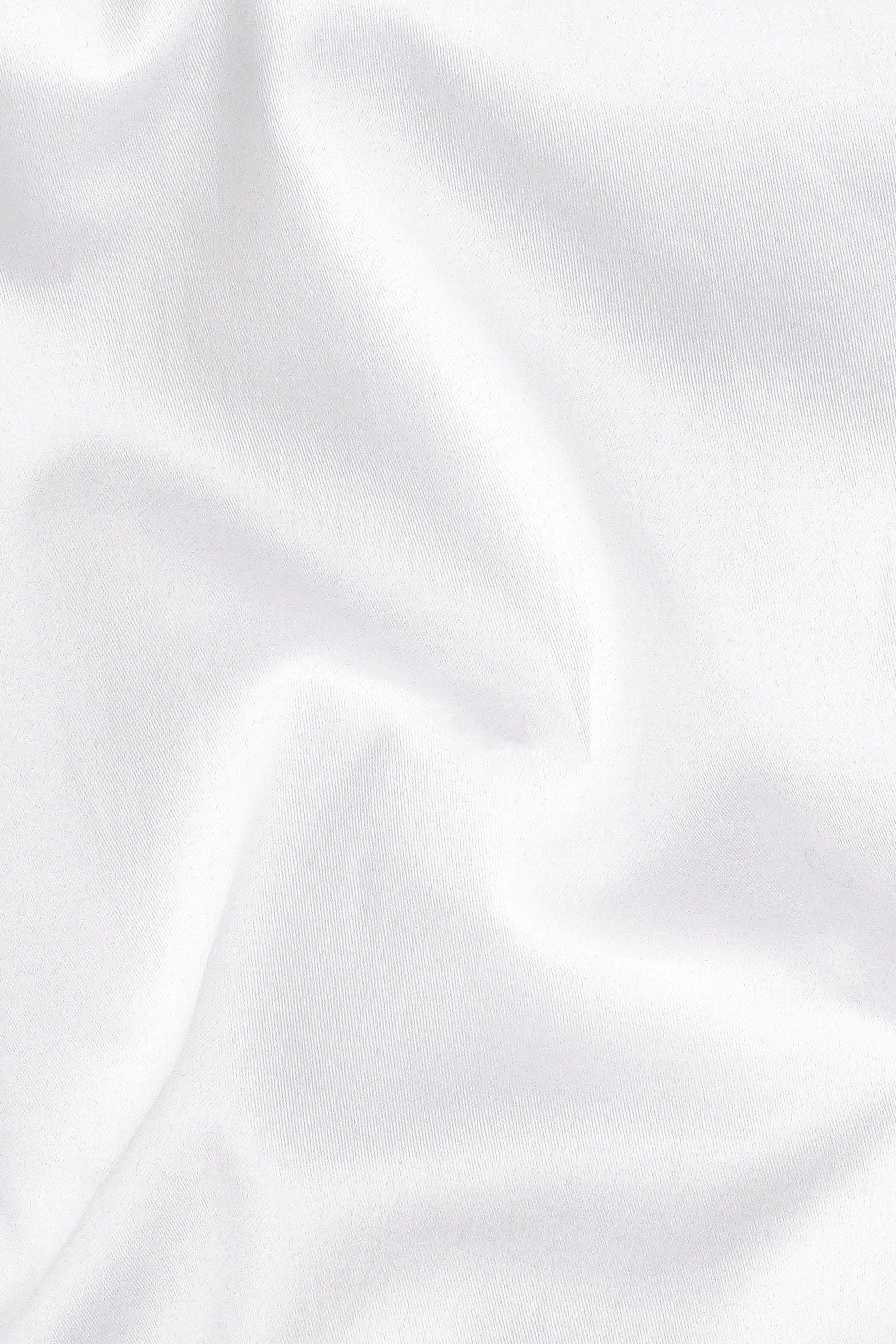 Bright White Subtle Sheen Tuxedo Super Soft Giza Cotton Shirt