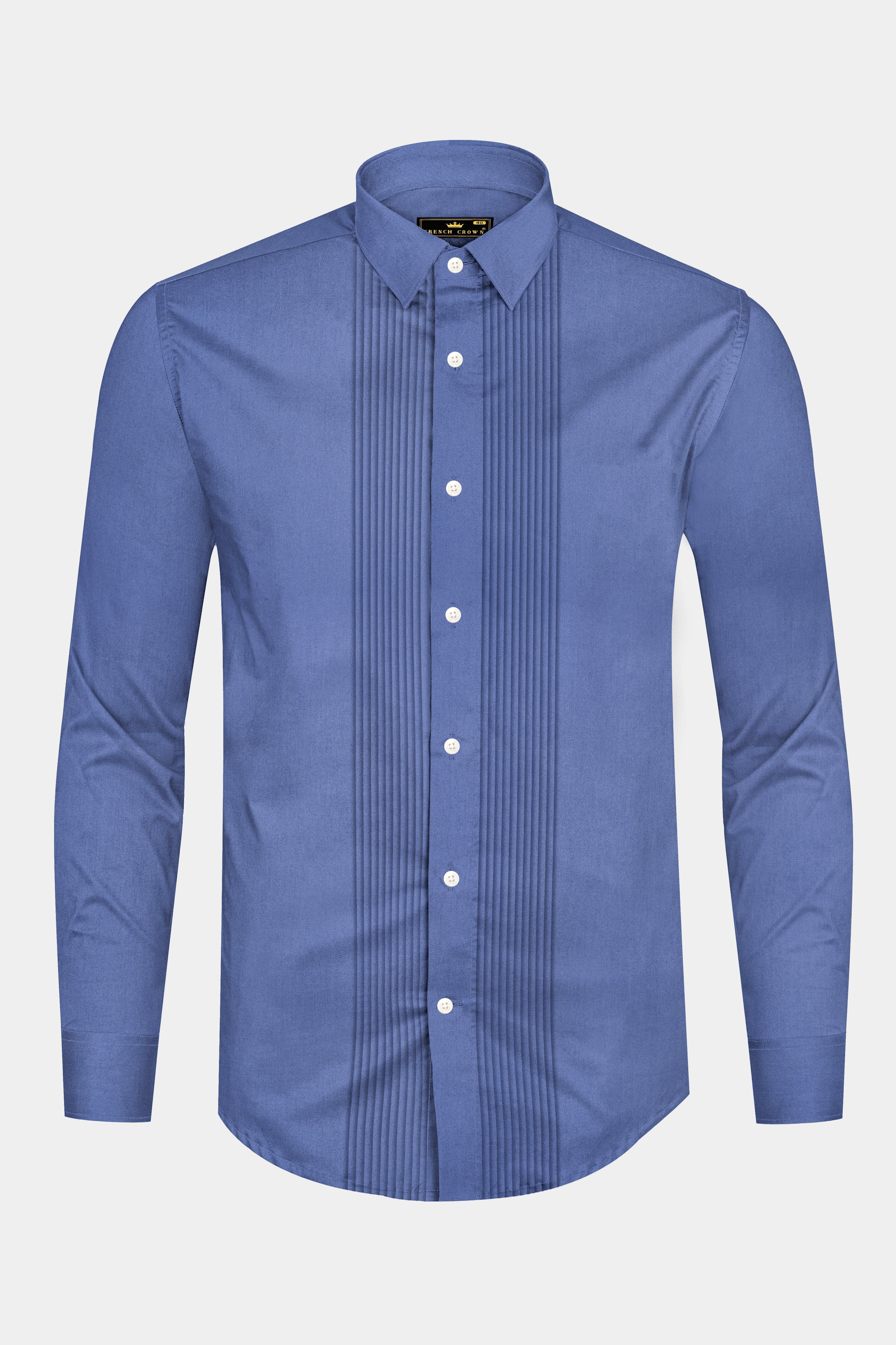 Tidepool-Glaucous Blue Subtle Sheen Super Soft Premium Cotton Tuxedo Shirt 13599-TXD-38, 13599-TXD-H-38, 13599-TXD-39, 13599-TXD-H-39, 13599-TXD-40, 13599-TXD-H-40, 13599-TXD-42, 13599-TXD-H-42, 13599-TXD-44, 13599-TXD-H-44, 13599-TXD-46, 13599-TXD-H-46, 13599-TXD-48, 13599-TXD-H-48, 13599-TXD-50, 13599-TXD-H-50, 13599-TXD-52, 13599-TXD-H-52