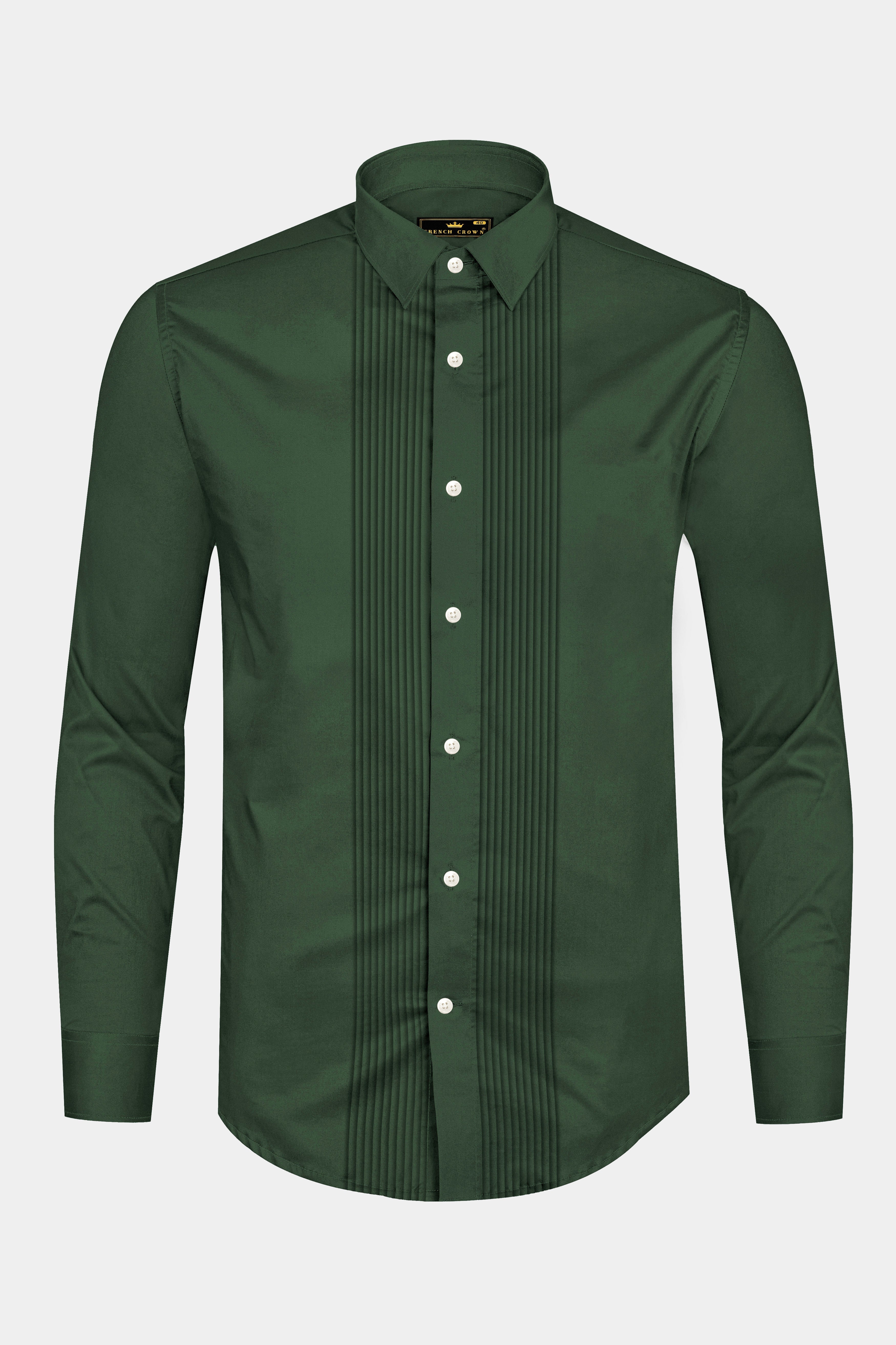 Aurora-Lunar Green Solid Subtle Sheen Super Soft Premium Cotton Tuxedo Shirt 13625-TXD-38, 13625-TXD-H-38, 13625-TXD-39, 13625-TXD-H-39, 13625-TXD-40, 13625-TXD-H-40, 13625-TXD-42, 13625-TXD-H-42, 13625-TXD-44, 13625-TXD-H-44, 13625-TXD-46, 13625-TXD-H-46, 13625-TXD-48, 13625-TXD-H-48, 13625-TXD-50, 13625-TXD-H-50, 13625-TXD-52, 13625-TXD-H-52