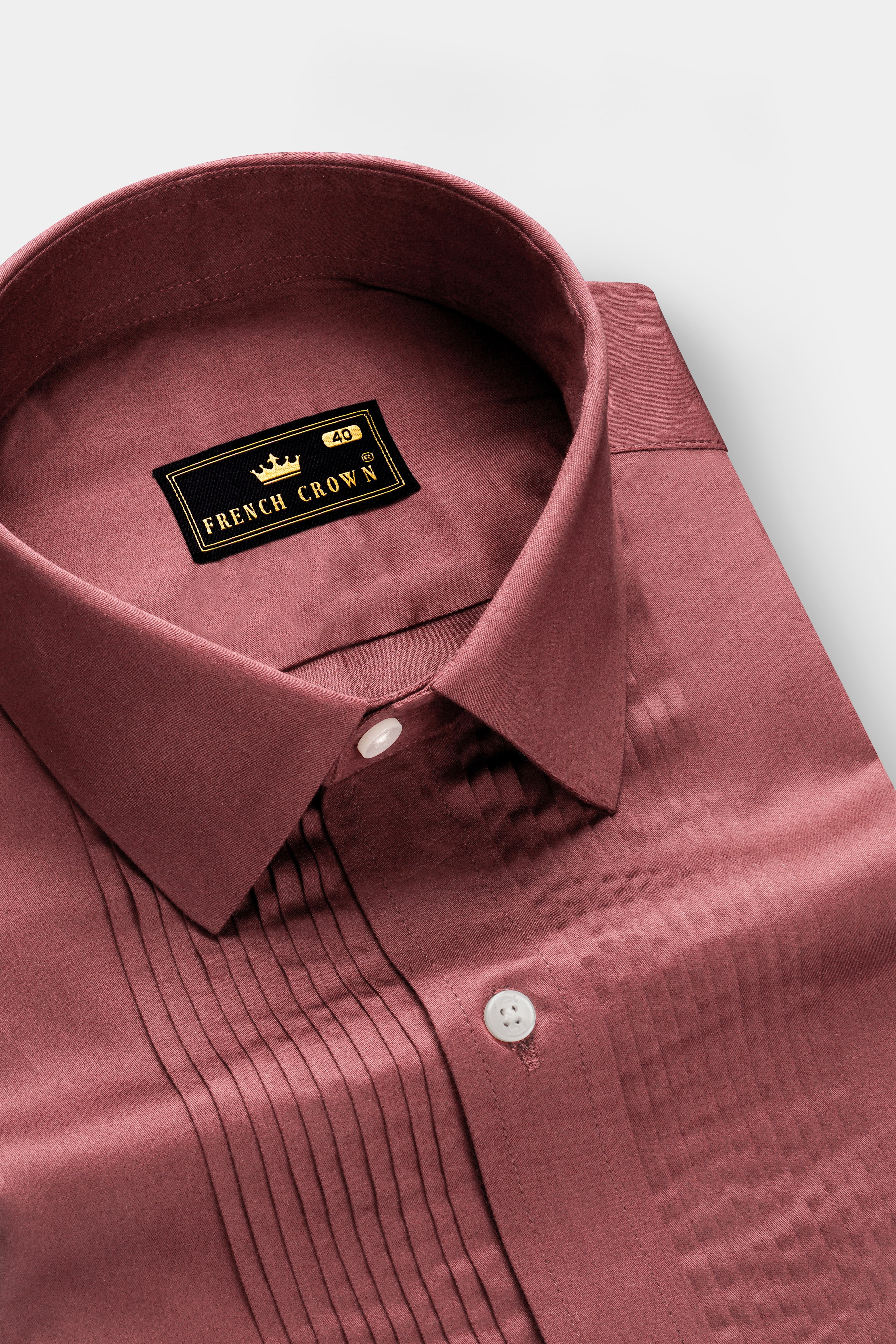Muted Mauve-Rose Taupe Subtle Sheen Super Soft Premium Cotton Tuxedo Shirt 13634-TXD-38, 13634-TXD-H-38, 13634-TXD-39, 13634-TXD-H-39, 13634-TXD-40, 13634-TXD-H-40, 13634-TXD-42, 13634-TXD-H-42, 13634-TXD-44, 13634-TXD-H-44, 13634-TXD-46, 13634-TXD-H-46, 13634-TXD-48, 13634-TXD-H-48, 13634-TXD-50, 13634-TXD-H-50, 13634-TXD-52, 13634-TXD-H-52