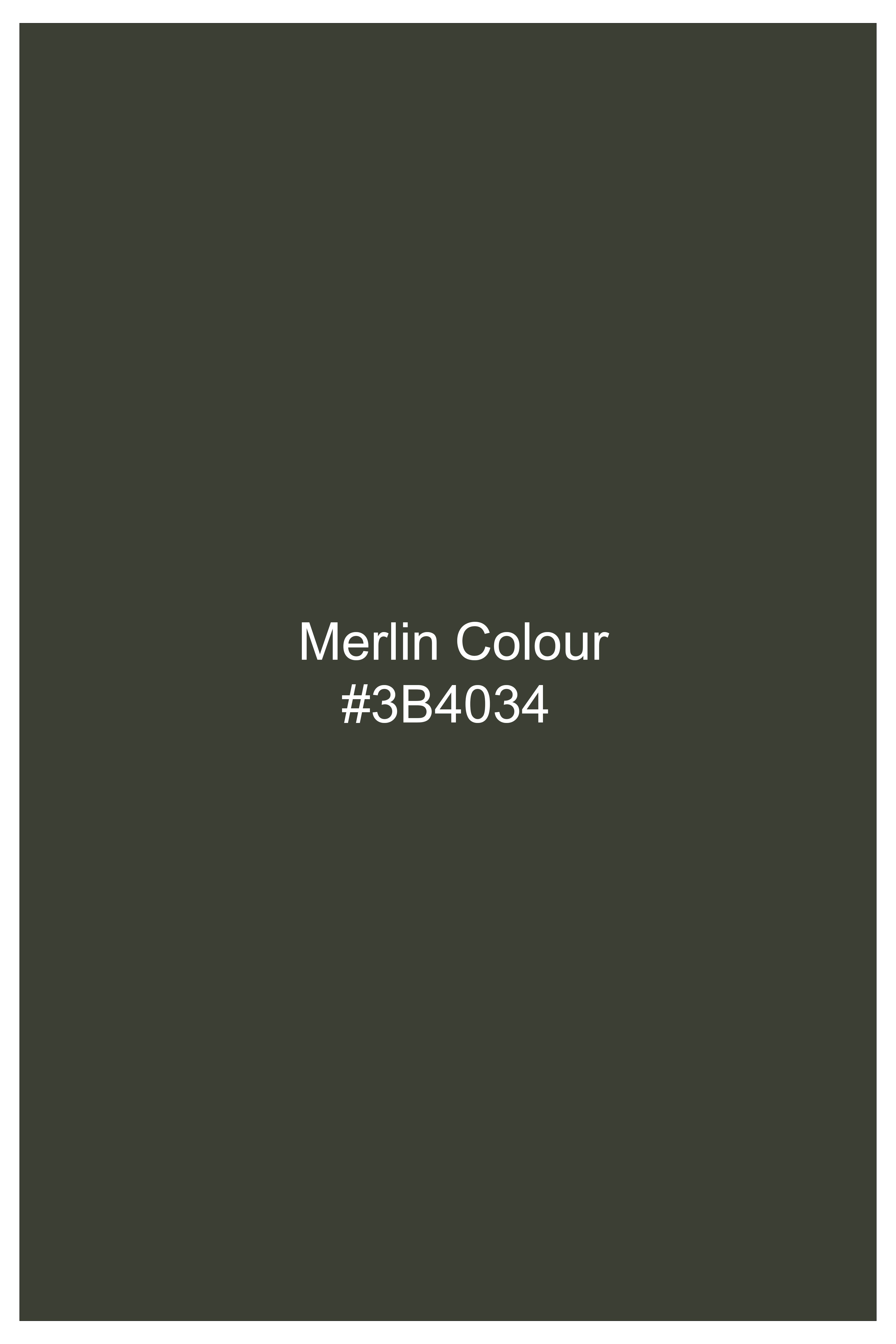Herbanor-Merlin Green Luxurious Linen Dress Shirt