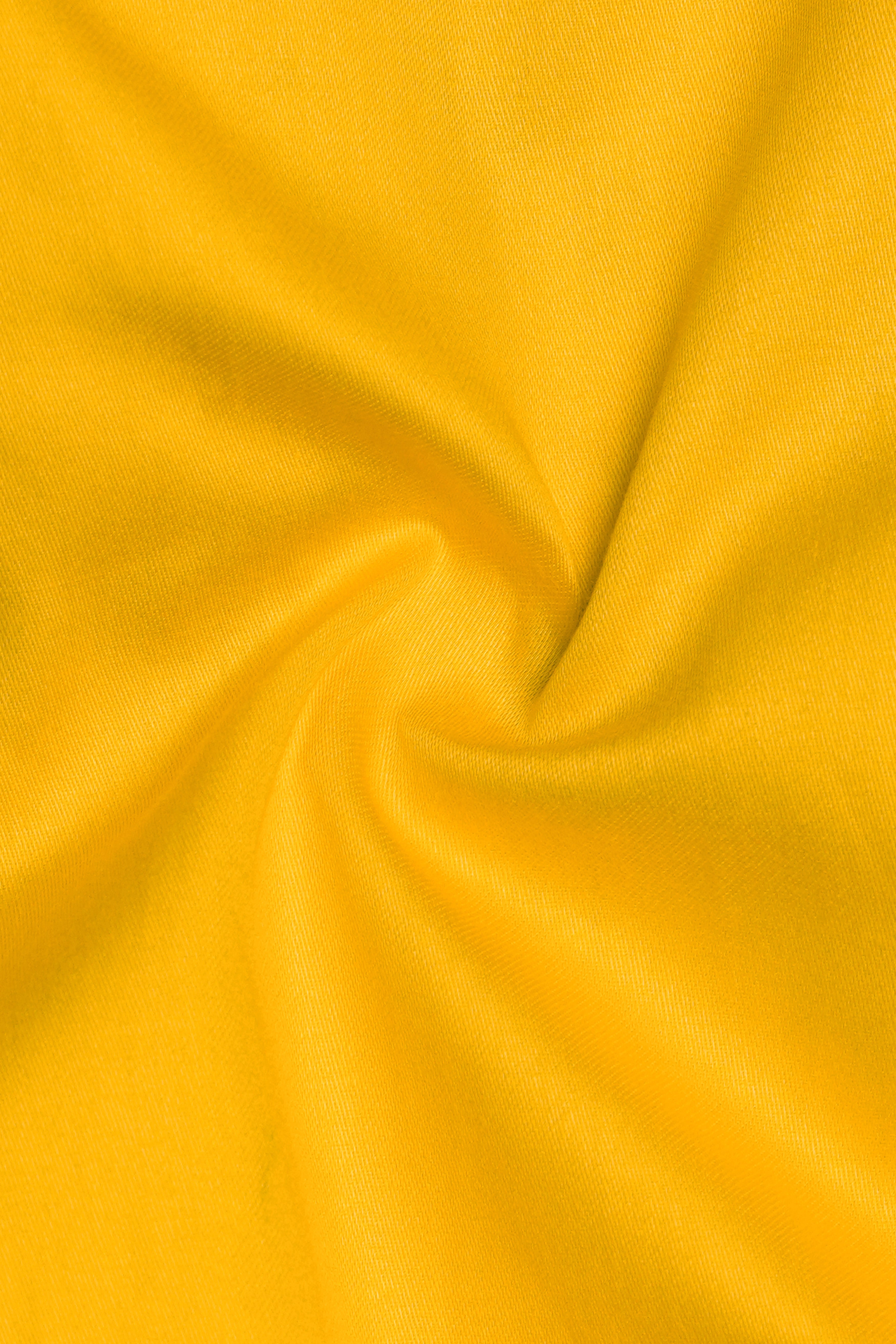 Zestine-Squash Orange  Subtle Sheen Super Soft Premium Cotton Casual Mandarin Shirt