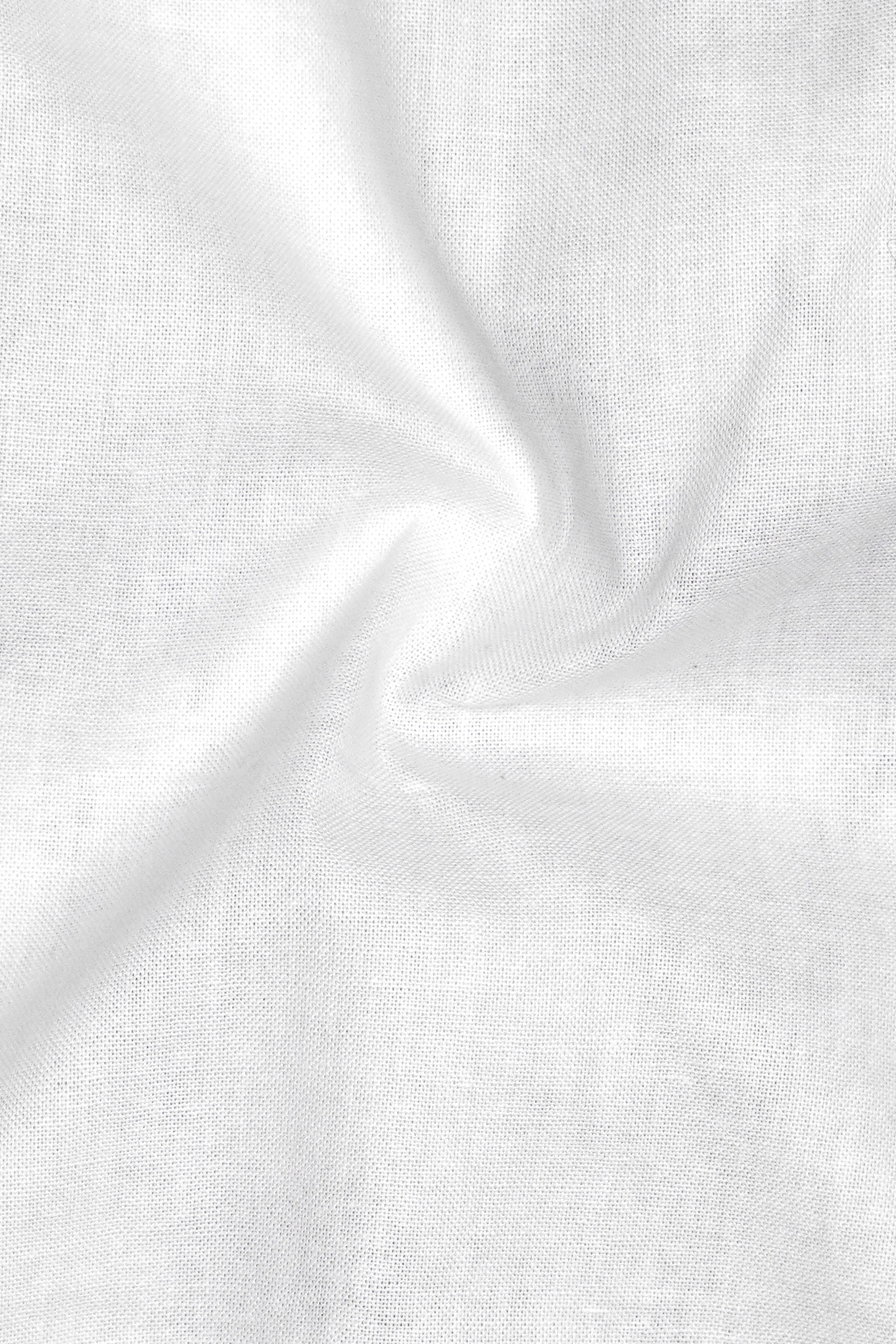 Pinfleur-Bright White And Camelot Pink Striped Oxford Premium Cotton Casual Shirt