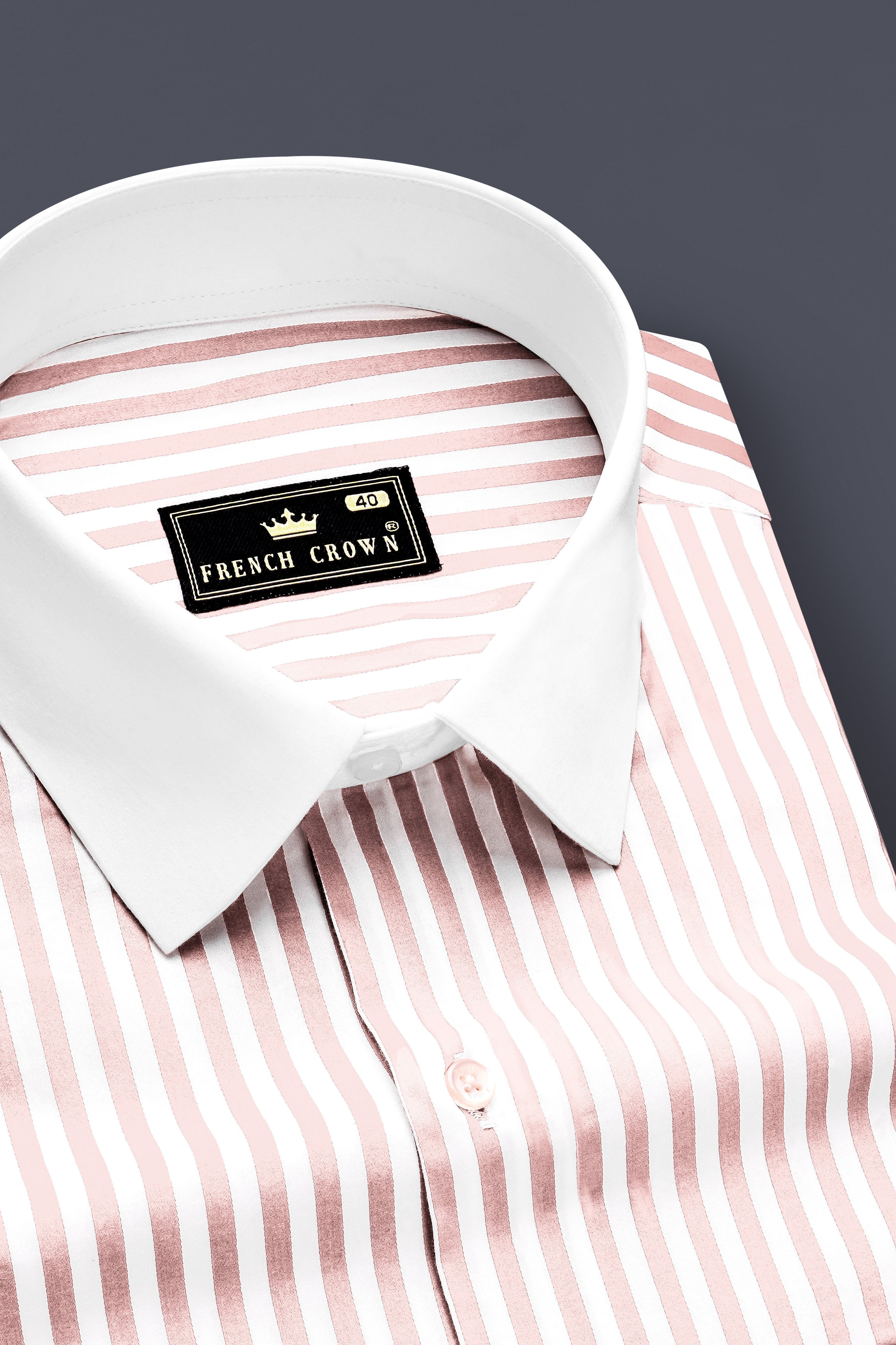 Bright White with Lynch Blue Casual Checks-Plaid Premium