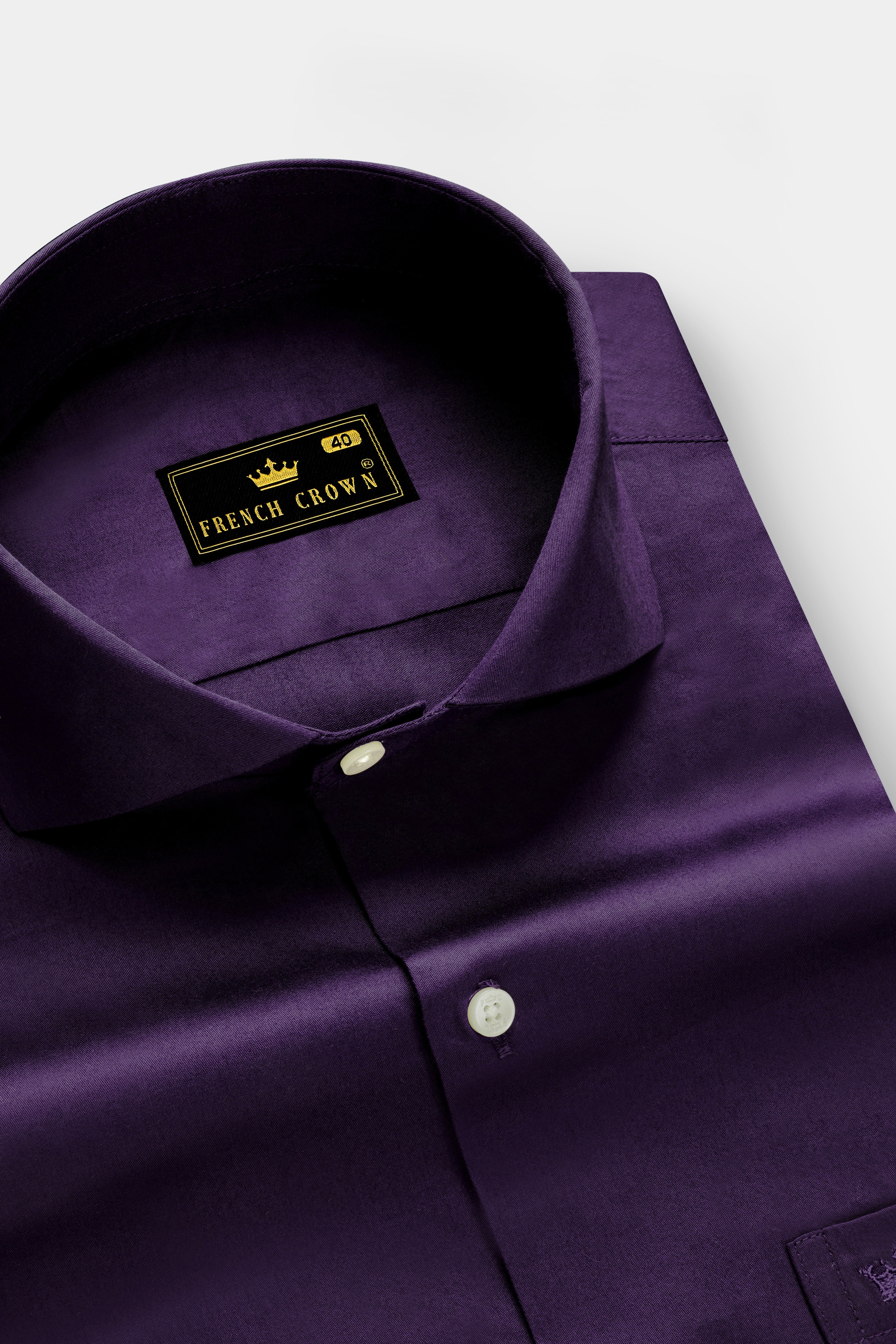 Violet-Grape Purple Super Soft Premium Cotton Dress Shirt