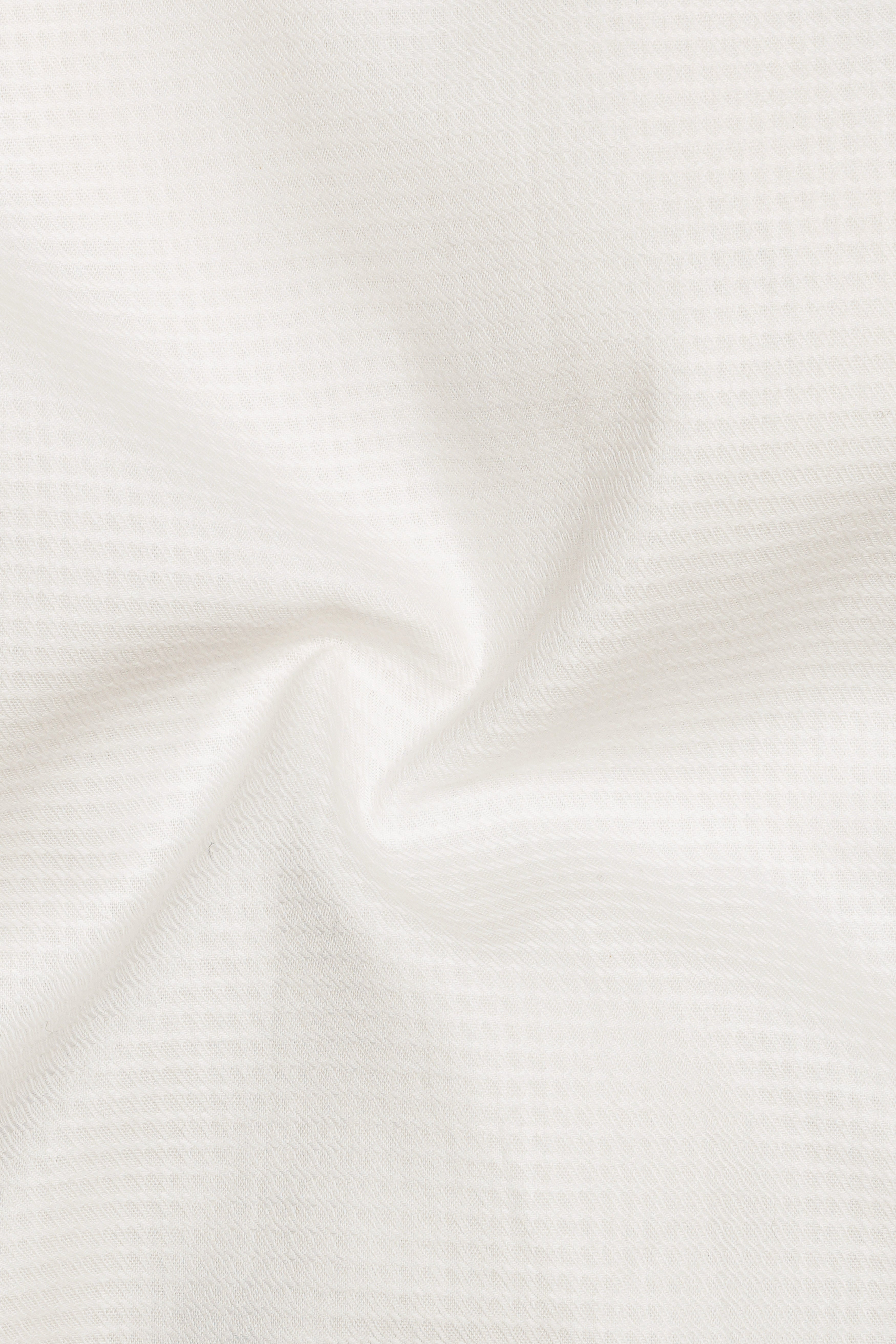 Ivoreo-Eggshell White Dobby Textured Super Soft Premium Cotton Dress Shirt