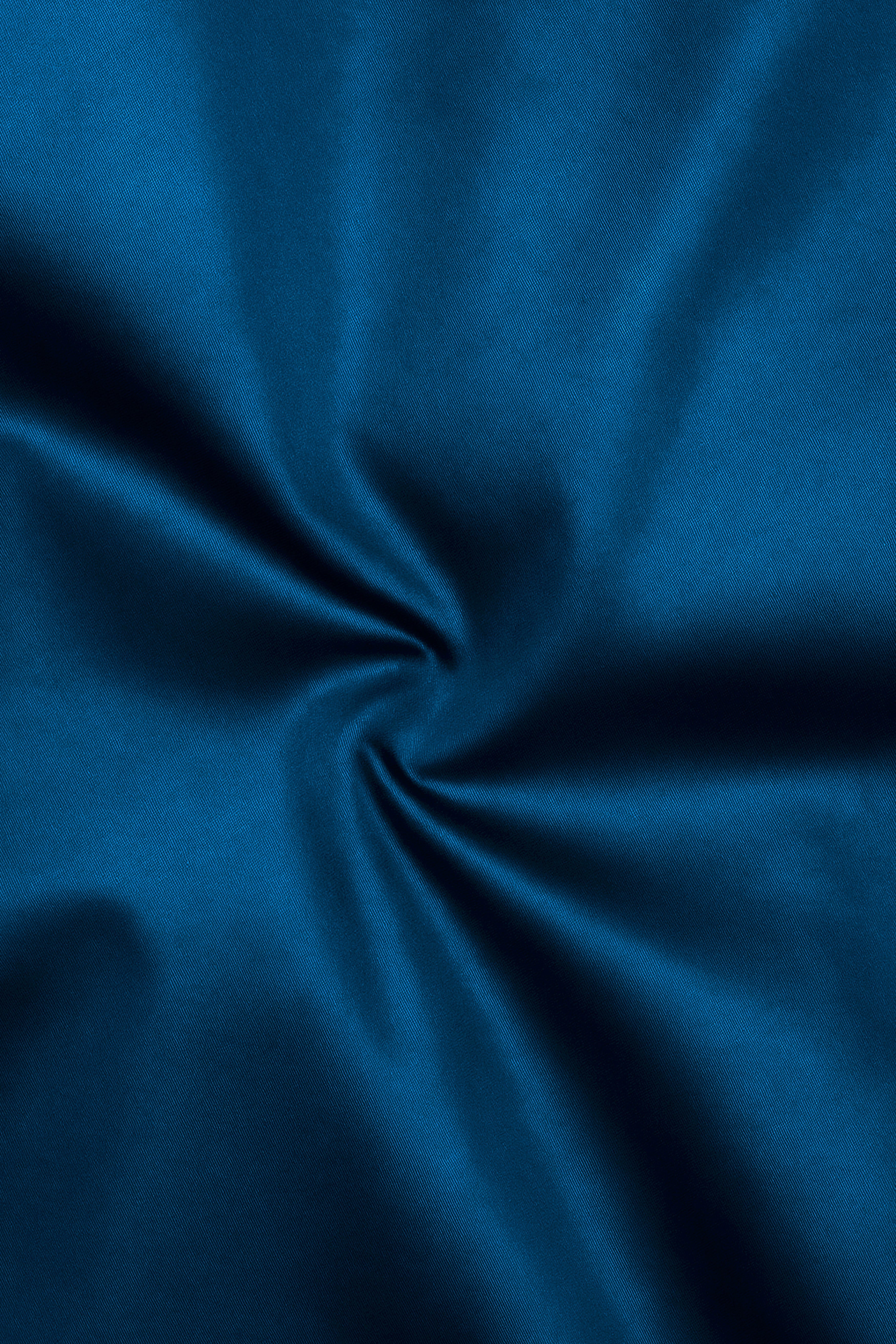 Aureblu-Prussian Blue Subtle Sheen Super Soft Premium Cotton Dress Shirt