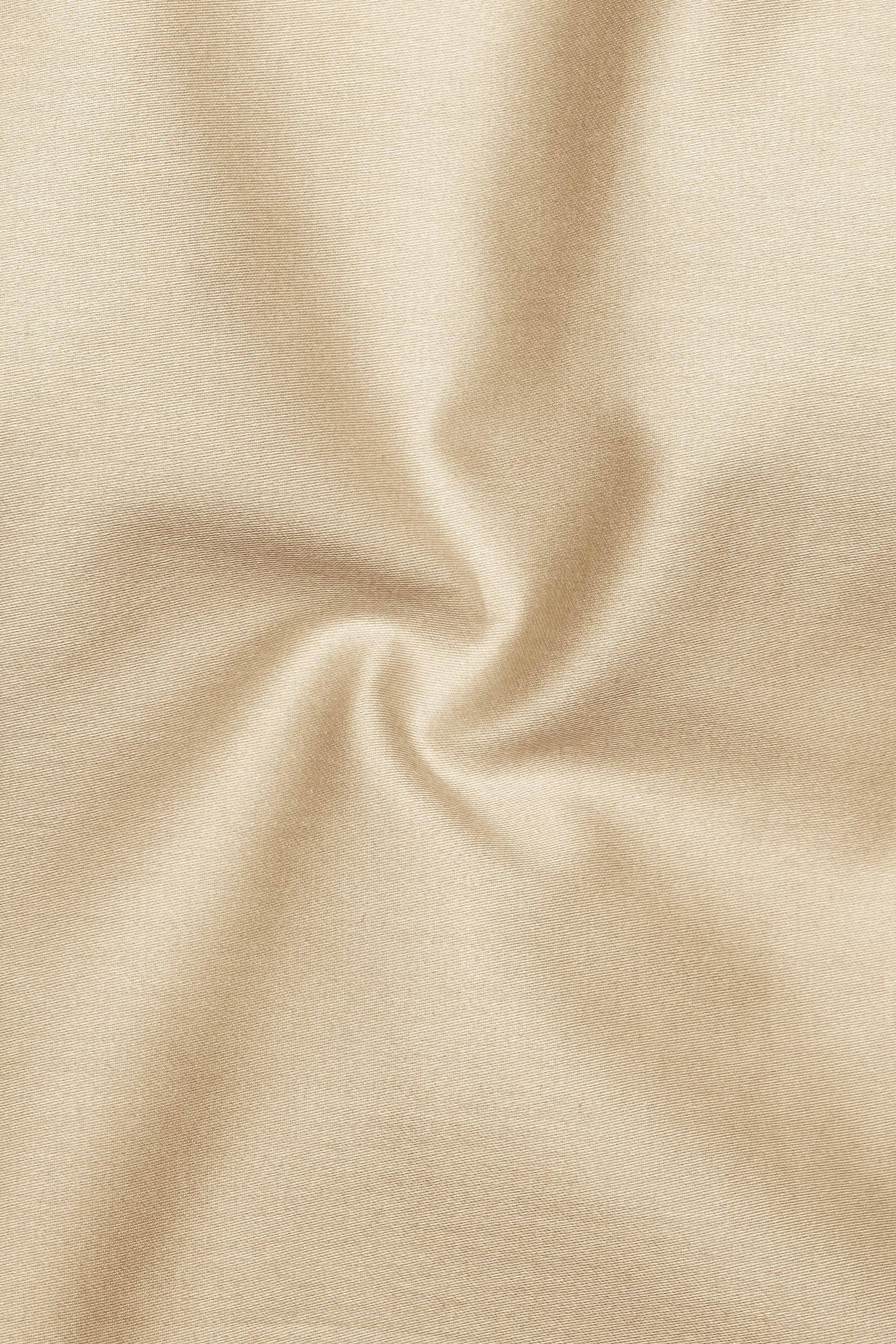 Vanoro-Almond Cream Subtle Sheen Super Soft Premium Cotton Tuxedo Shirt