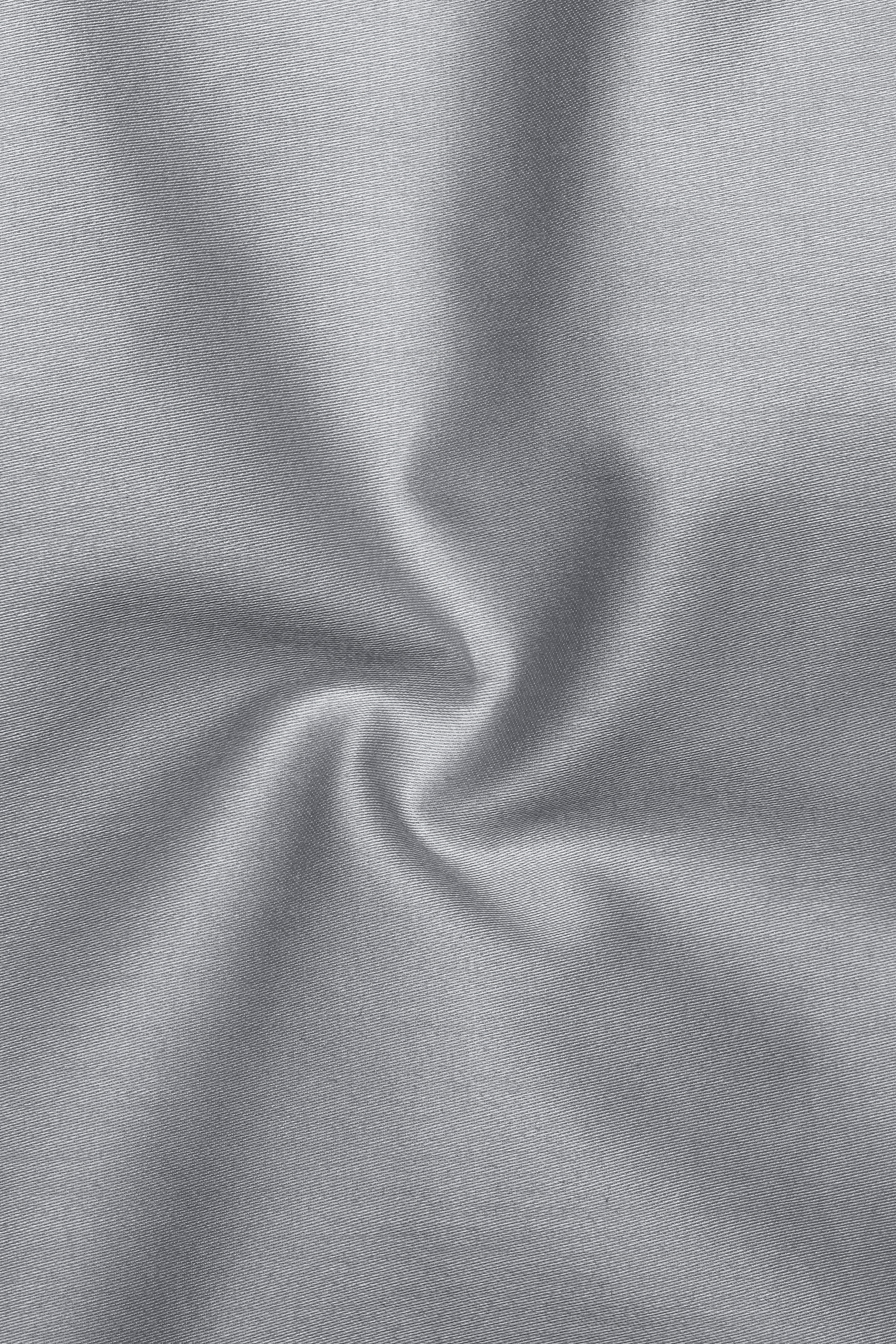 Silvoro-Celeste Gray Subtle Sheen Super Soft Premium Cotton Tuxedo Shirt