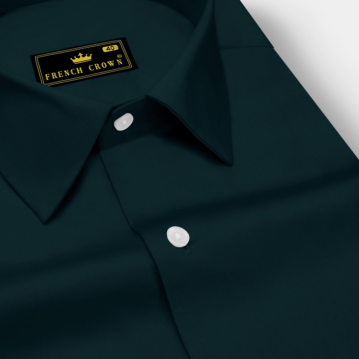Olvoro Burnham Green Plain Solid Formal Premium Cotton Shirt For Men 15.5in / 39cm / S / Half / Short Sleeves Olvoro Burnham Green Plain Solid Formal Premium Cotton Shirt For Men 15.5in / 39cm / S / Half / Short Sleeves