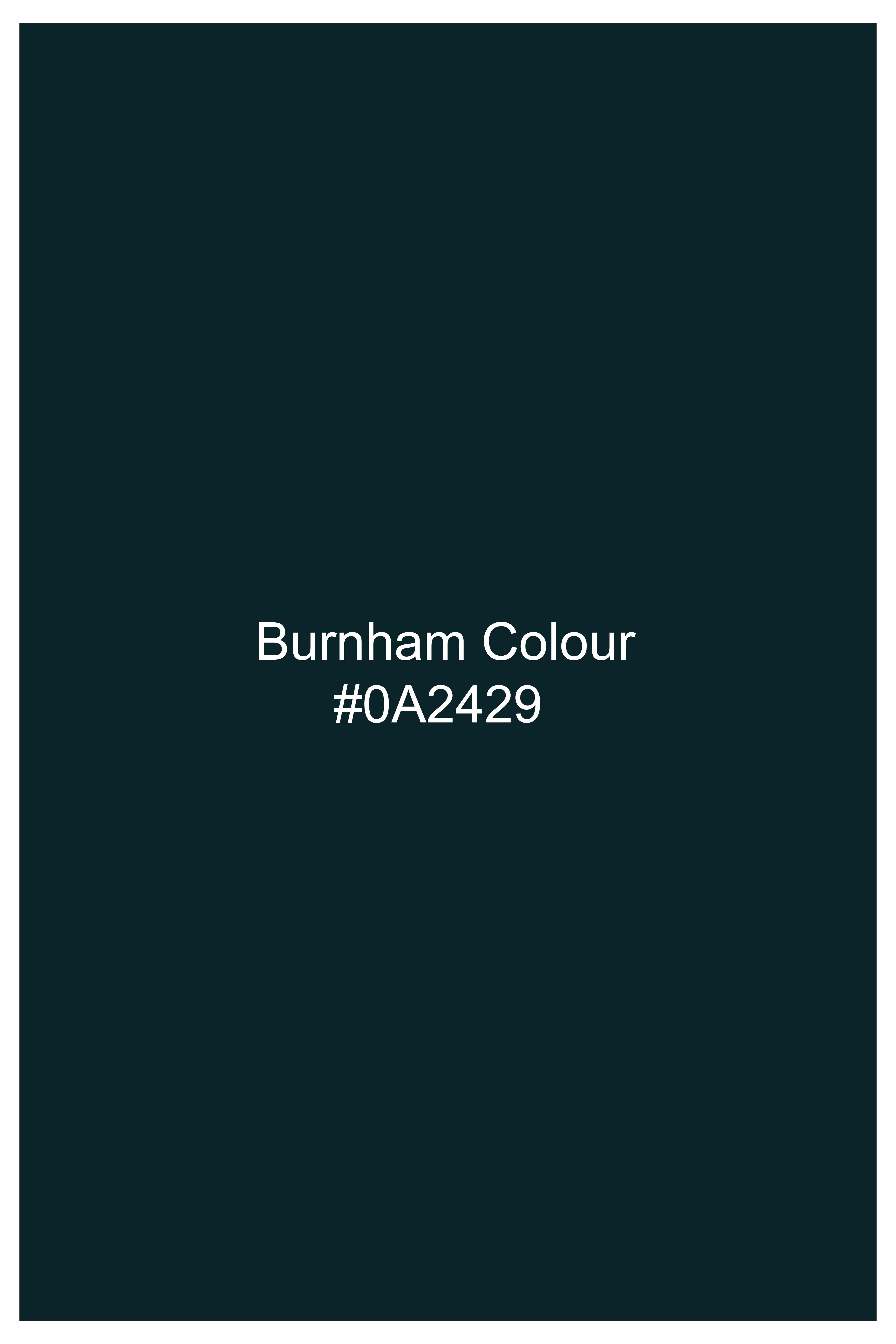 Olvoro Burnham Green Subtle Sheen Super Soft Premium Cotton Dress Shirt