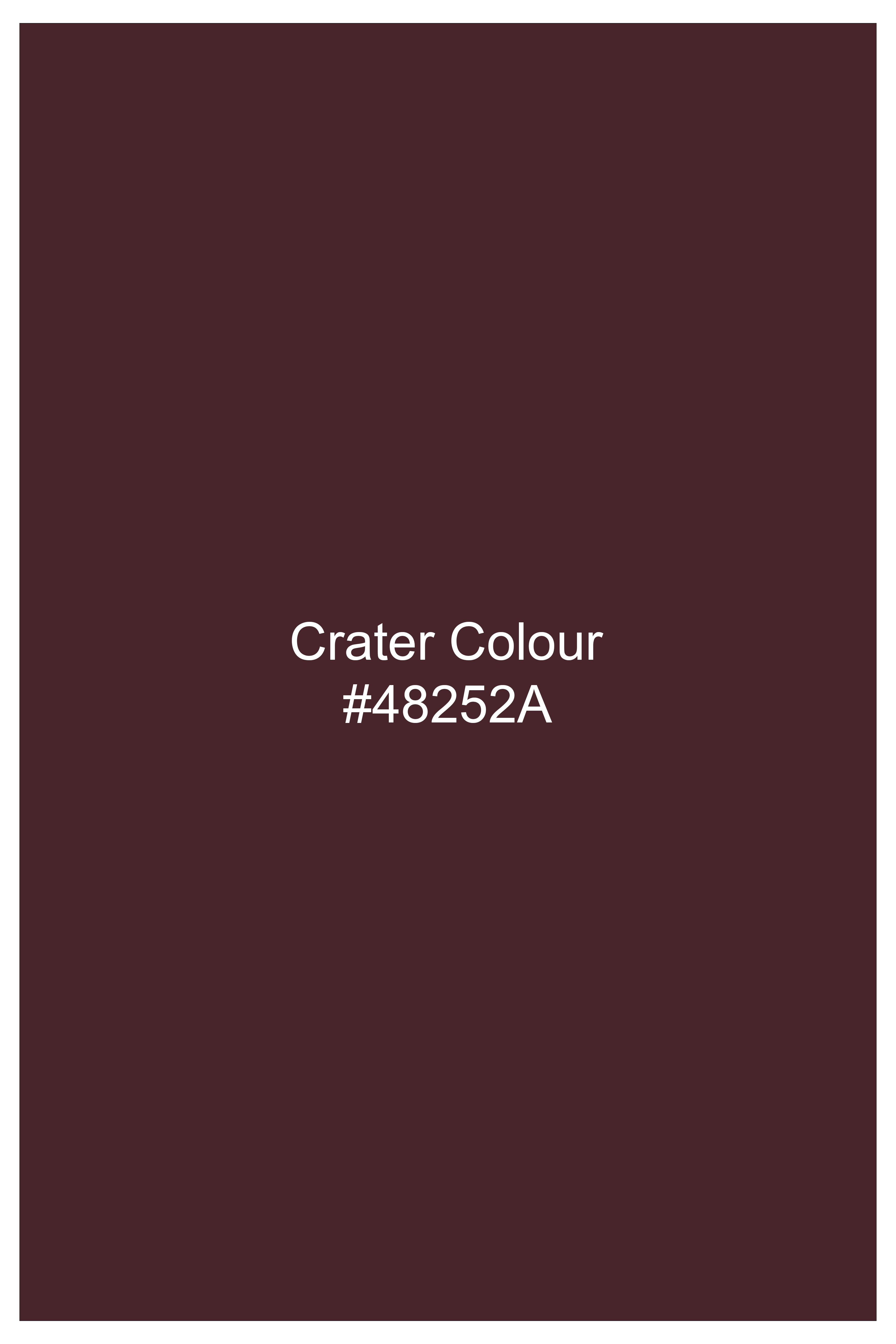 Umbero Crater Brown Plaid Flannel Premium Cotton Casual Shirt