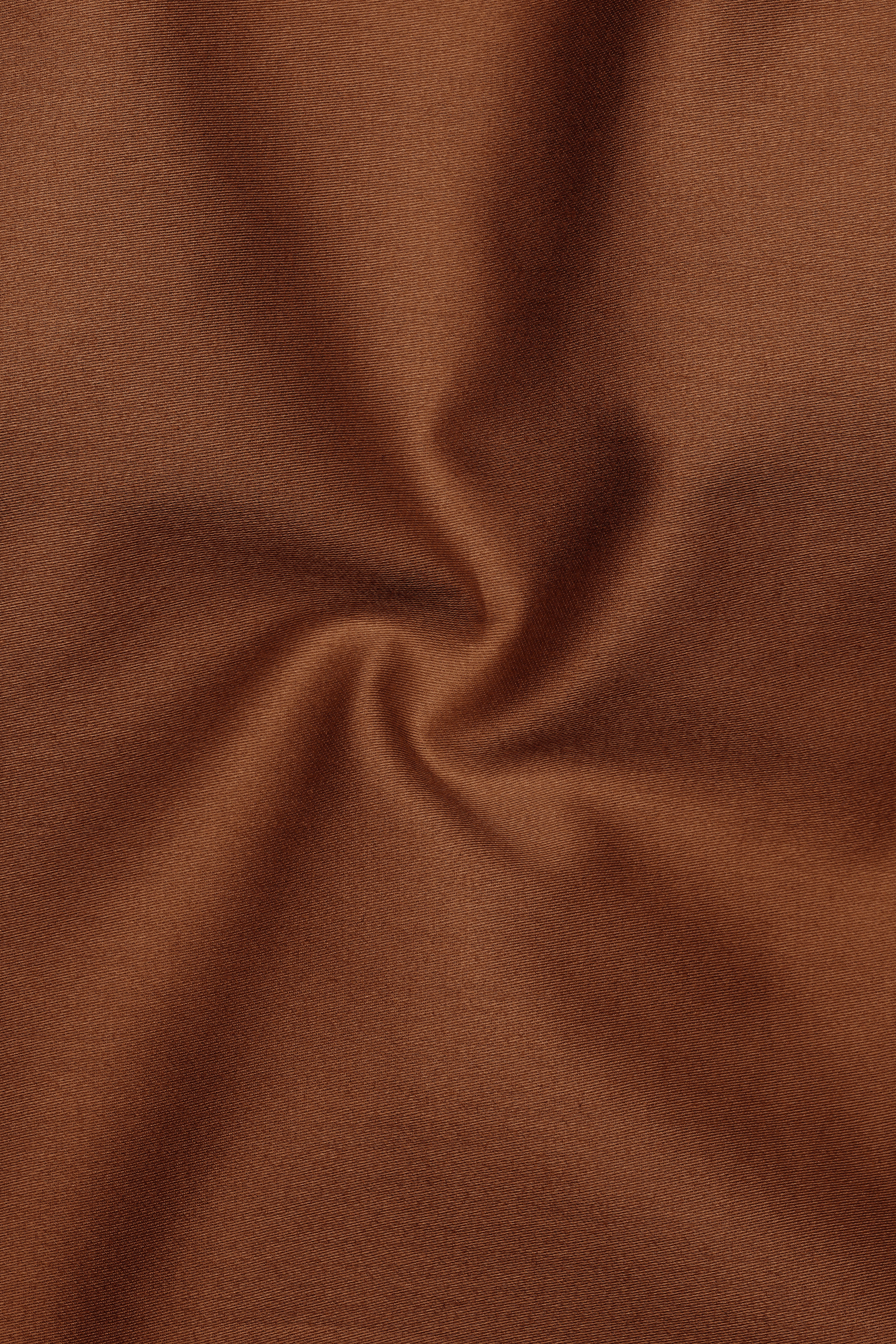 Umbero-Walnut Brown Subtle Sheen Super Soft Premium Cotton Cut Away Collar Dress Shirt