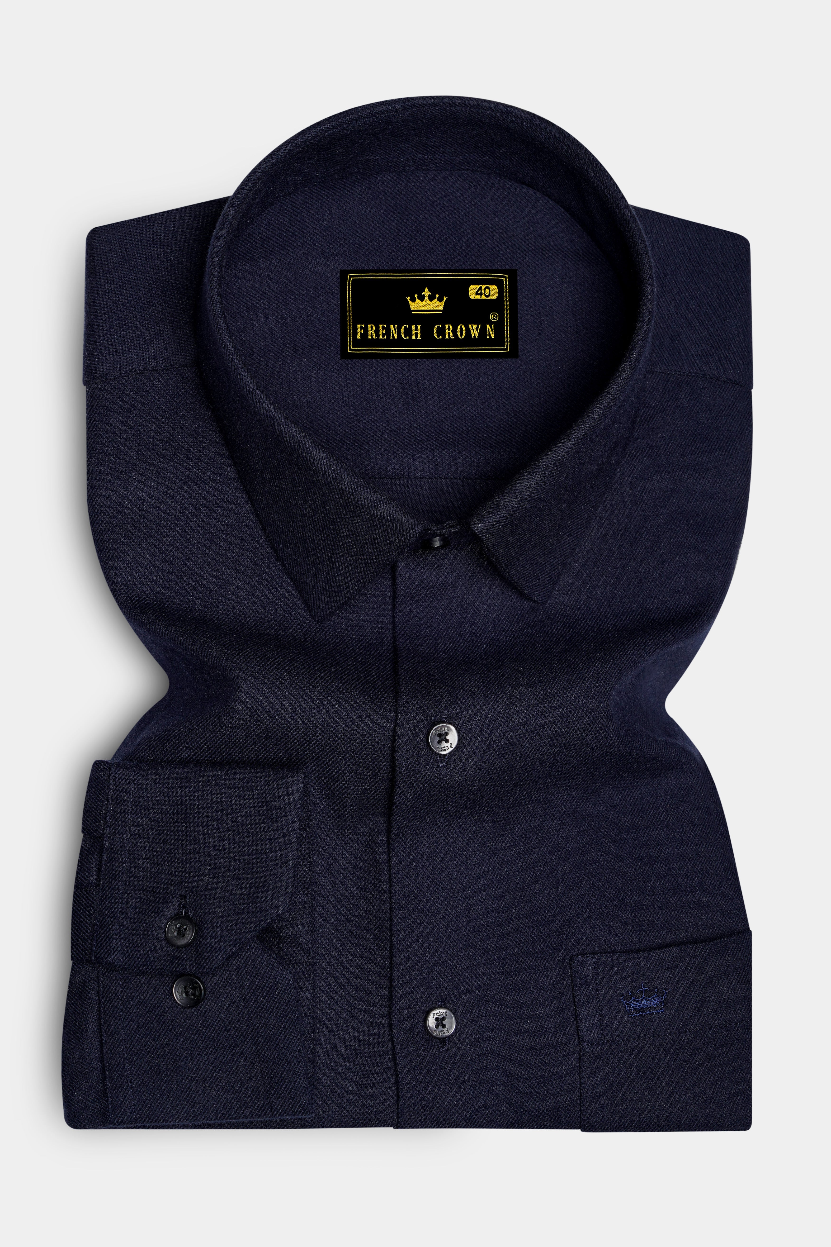 Azurion-Vulcan Blue Textured heavy weight Flannel Premium Cotton Casual Shirt 14362-BLK-38, 14362-BLK-H-38, 14362-BLK-39, 14362-BLK-H-39, 14362-BLK-40, 14362-BLK-H-40, 14362-BLK-42, 14362-BLK-H-42, 14362-BLK-44, 14362-BLK-H-44, 14362-BLK-46, 14362-BLK-H-46, 14362-BLK-48, 14362-BLK-H-48, 14362-BLK-50, 14362-BLK-H-50, 14362-BLK-52, 14362-BLK-H-52
