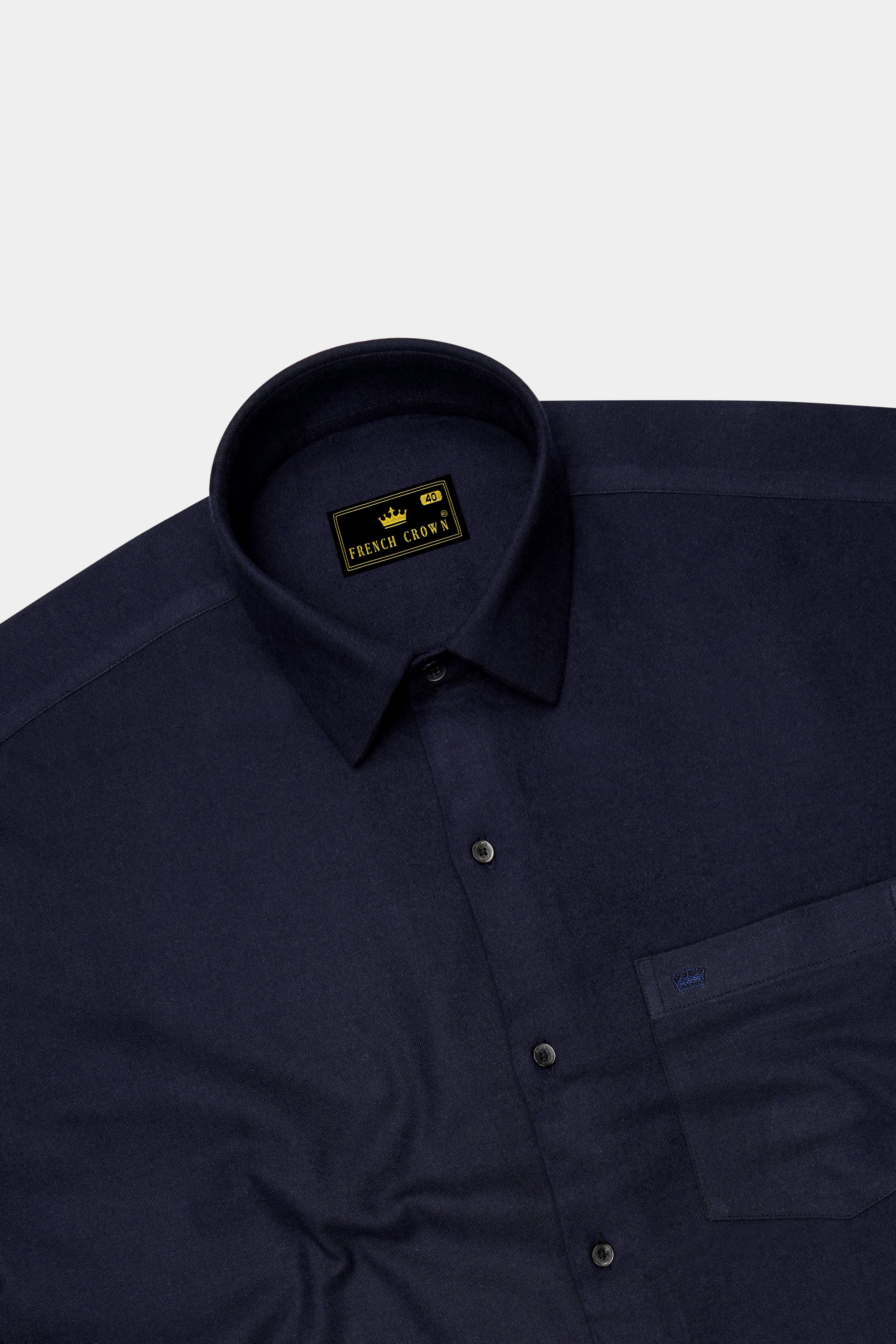 Azurion-Vulcan Blue Textured heavy weight Flannel Premium Cotton Casual Shirt 14362-BLK-38, 14362-BLK-H-38, 14362-BLK-39, 14362-BLK-H-39, 14362-BLK-40, 14362-BLK-H-40, 14362-BLK-42, 14362-BLK-H-42, 14362-BLK-44, 14362-BLK-H-44, 14362-BLK-46, 14362-BLK-H-46, 14362-BLK-48, 14362-BLK-H-48, 14362-BLK-50, 14362-BLK-H-50, 14362-BLK-52, 14362-BLK-H-52
