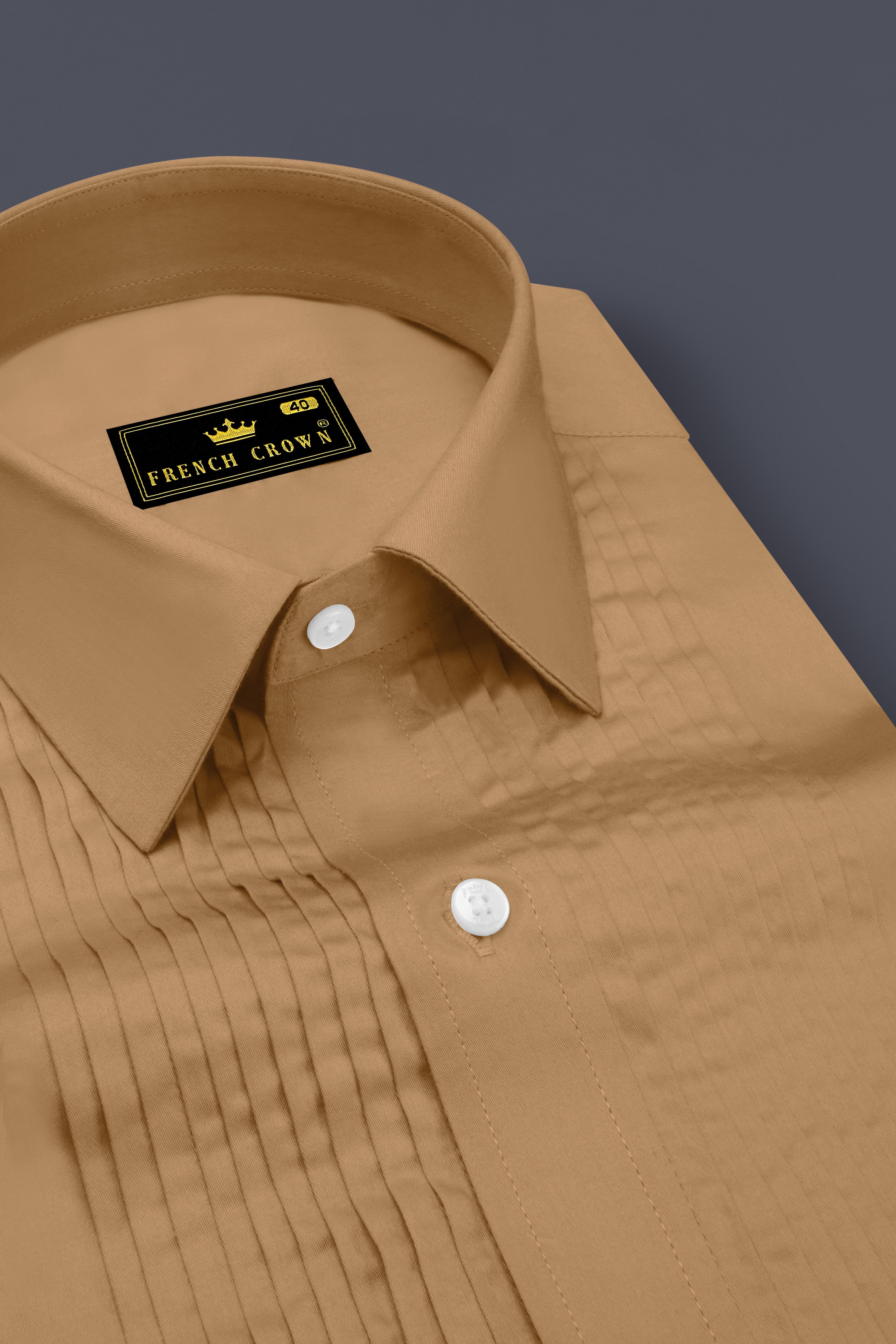 Woodoro-Driftwood Yellow Subtle Sheen Super Soft Premium Cotton Tuxedo Dress Shirt 14441-TXD-38, 14441-TXD-H-38, 14441-TXD-39, 14441-TXD-H-39, 14441-TXD-40, 14441-TXD-H-40, 14441-TXD-42, 14441-TXD-H-42, 14441-TXD-44, 14441-TXD-H-44, 14441-TXD-46, 14441-TXD-H-46, 14441-TXD-48, 14441-TXD-H-48, 14441-TXD-50, 14441-TXD-H-50, 14441-TXD-52, 14441-TXD-H-52
