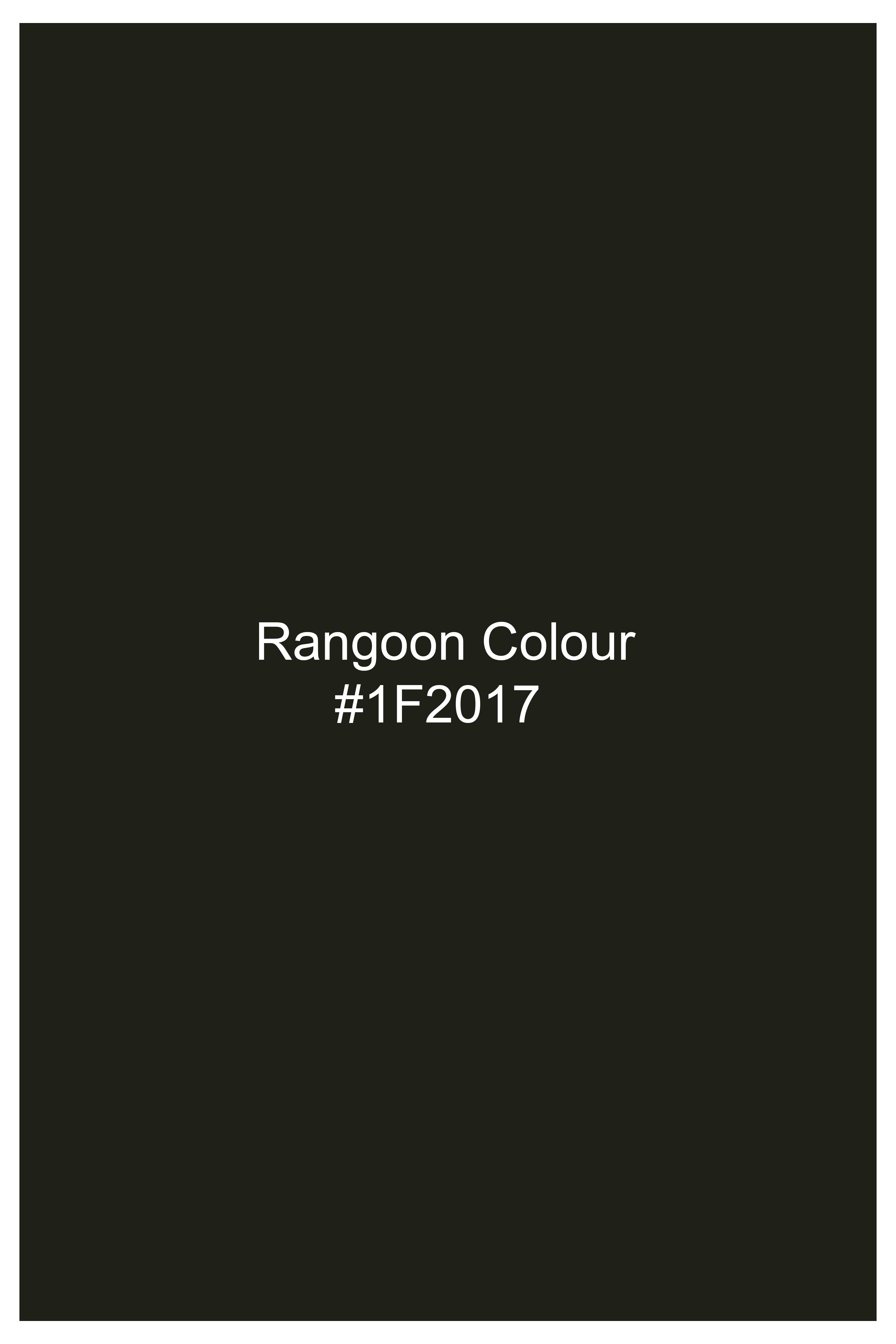 Emeron-Rangoon Green Subtle Sheen Super Soft Premium Cotton Dress Shirt