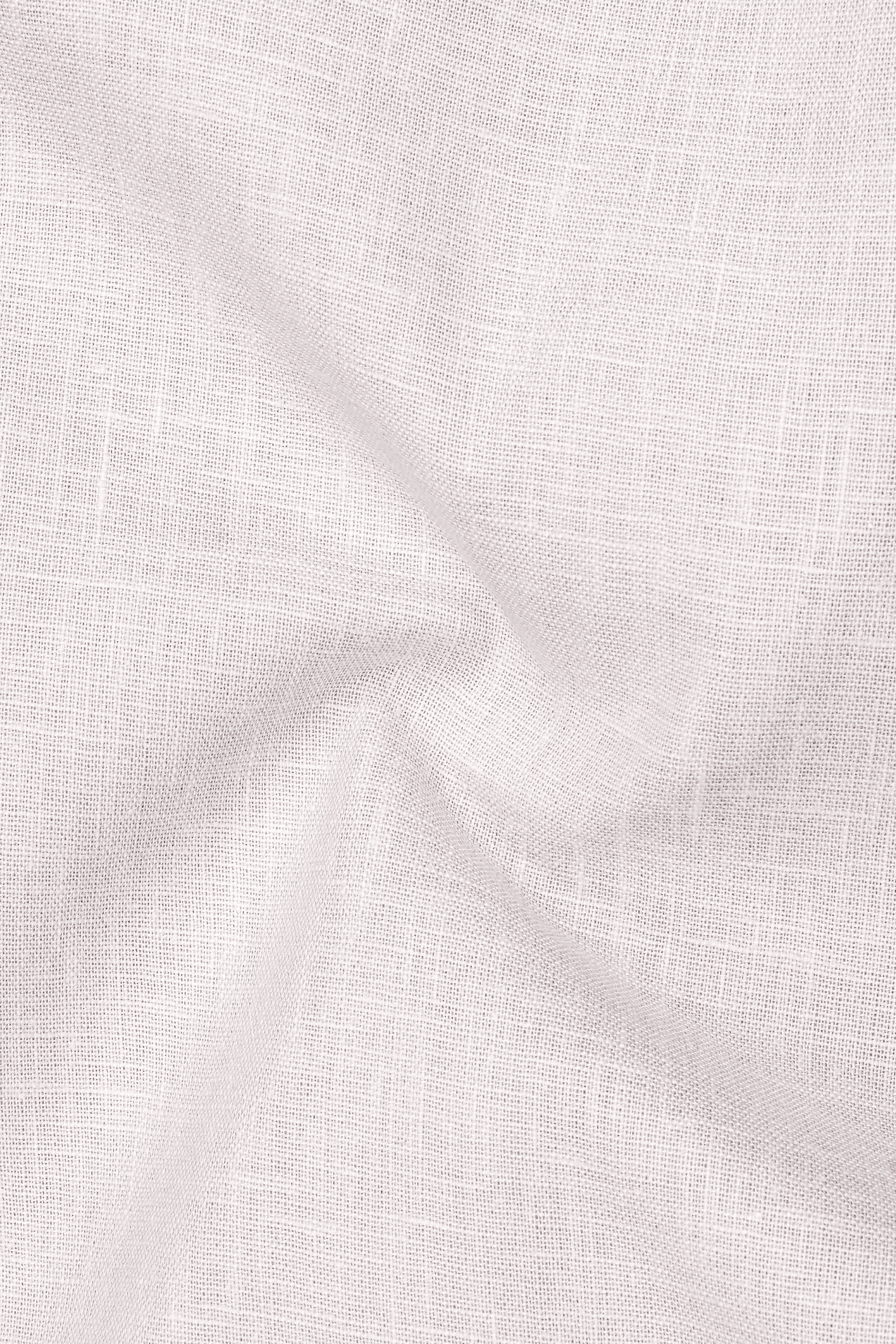 Anchor-Pearl Bush Gray Luxurious Linen Mandarin Dress Shirt