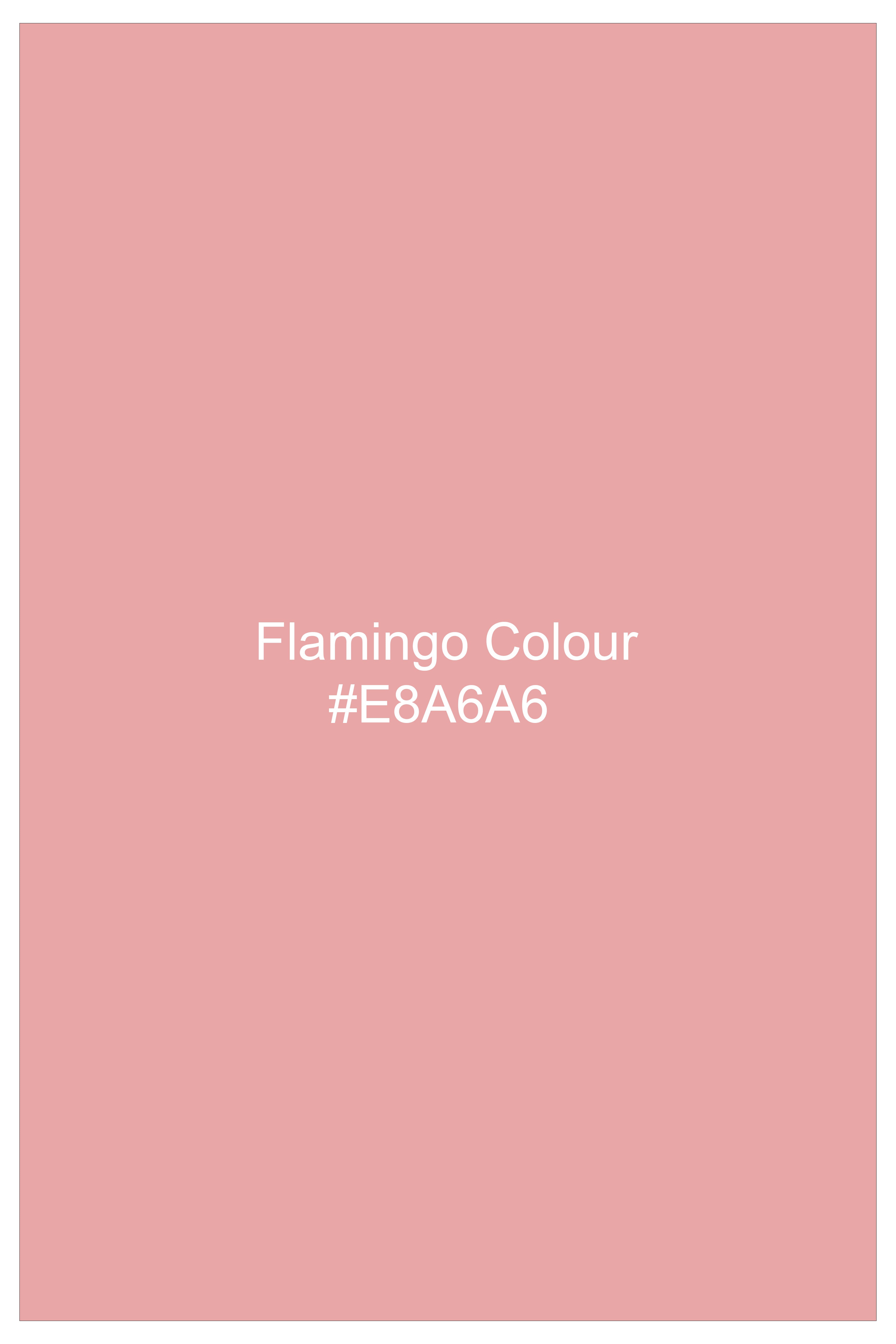 Roselle-Flamingo Pink Plaid Super Soft Tencel Casual Shirt