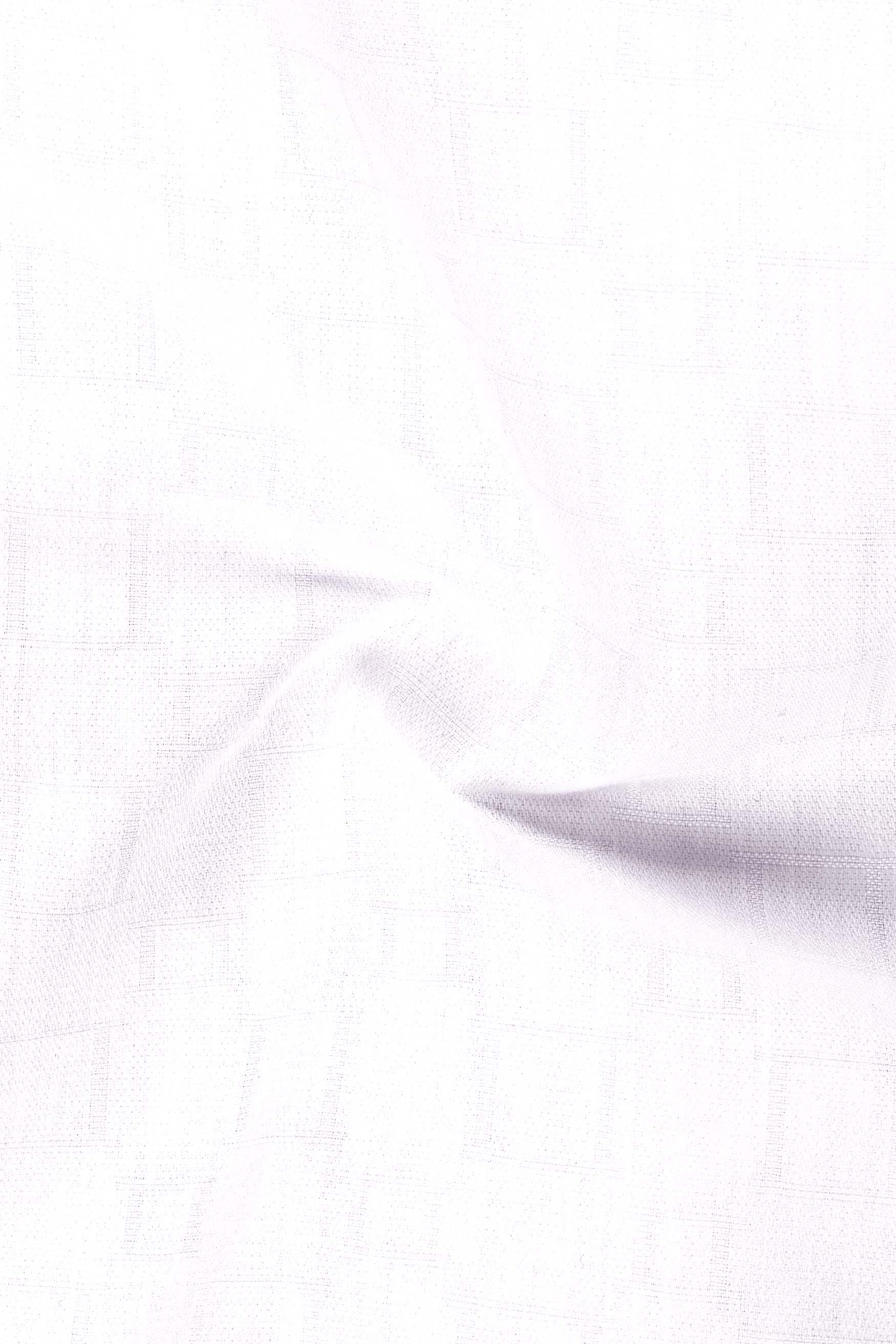 Zenith-Bright White Jacquard Textured Premium Cotton Dress Shirt