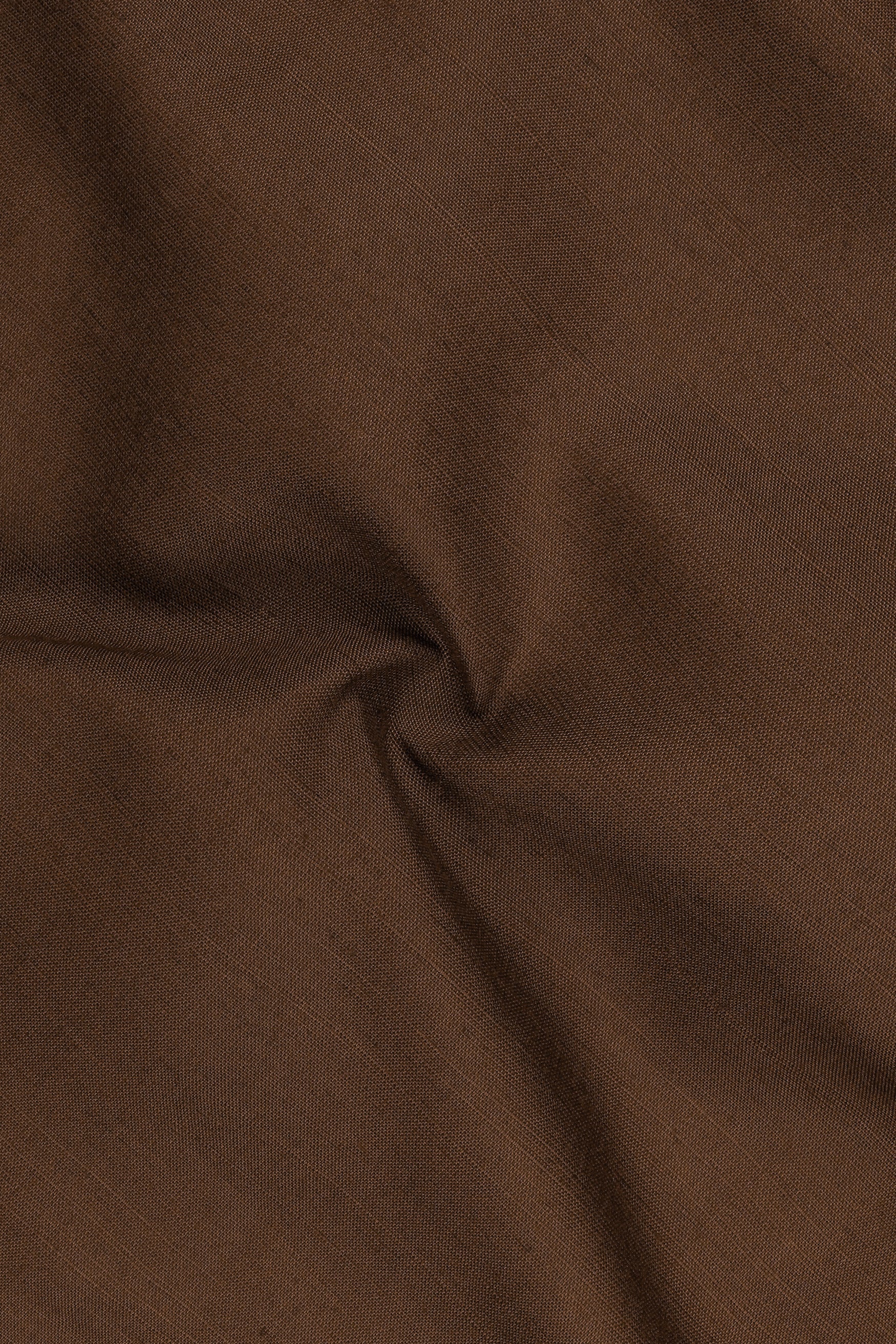Terra-Derby Brown Luxurious Linen Casual Kurta Shirt