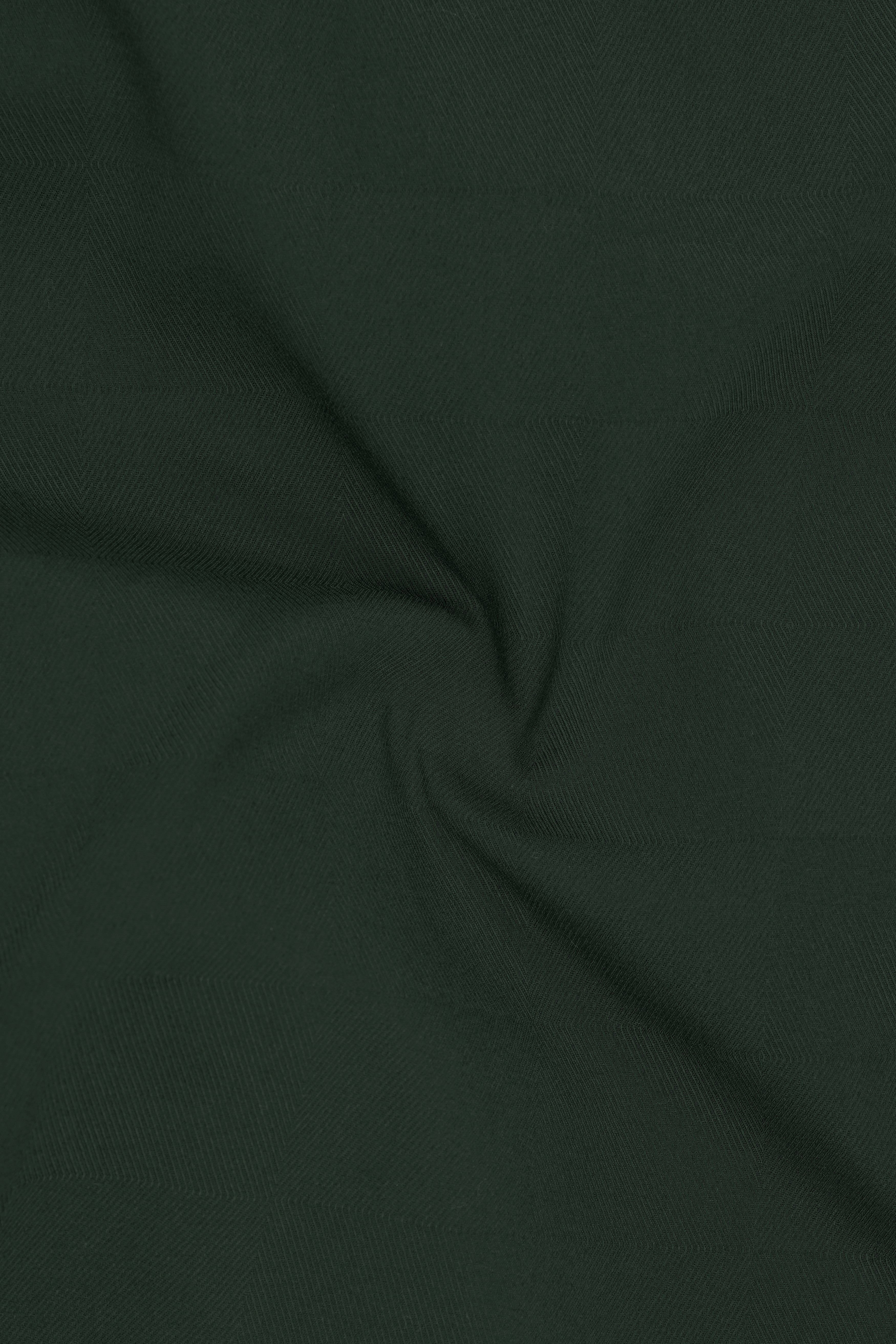 Arden-Timber Green Dobby Textured Premium Giza Cotton Dress Shirt