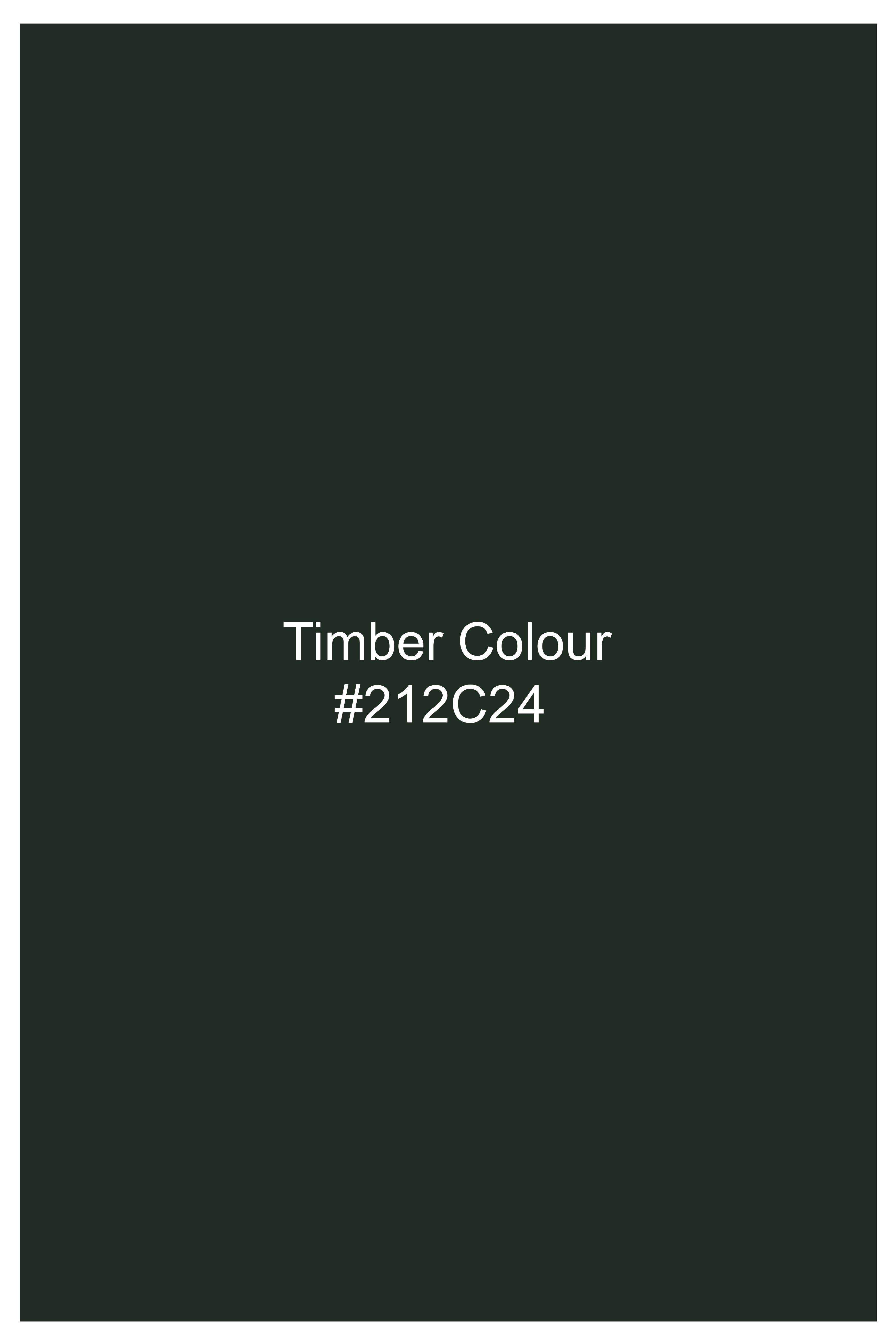 Arden-Timber Green Dobby Textured Premium Giza Cotton Dress Shirt