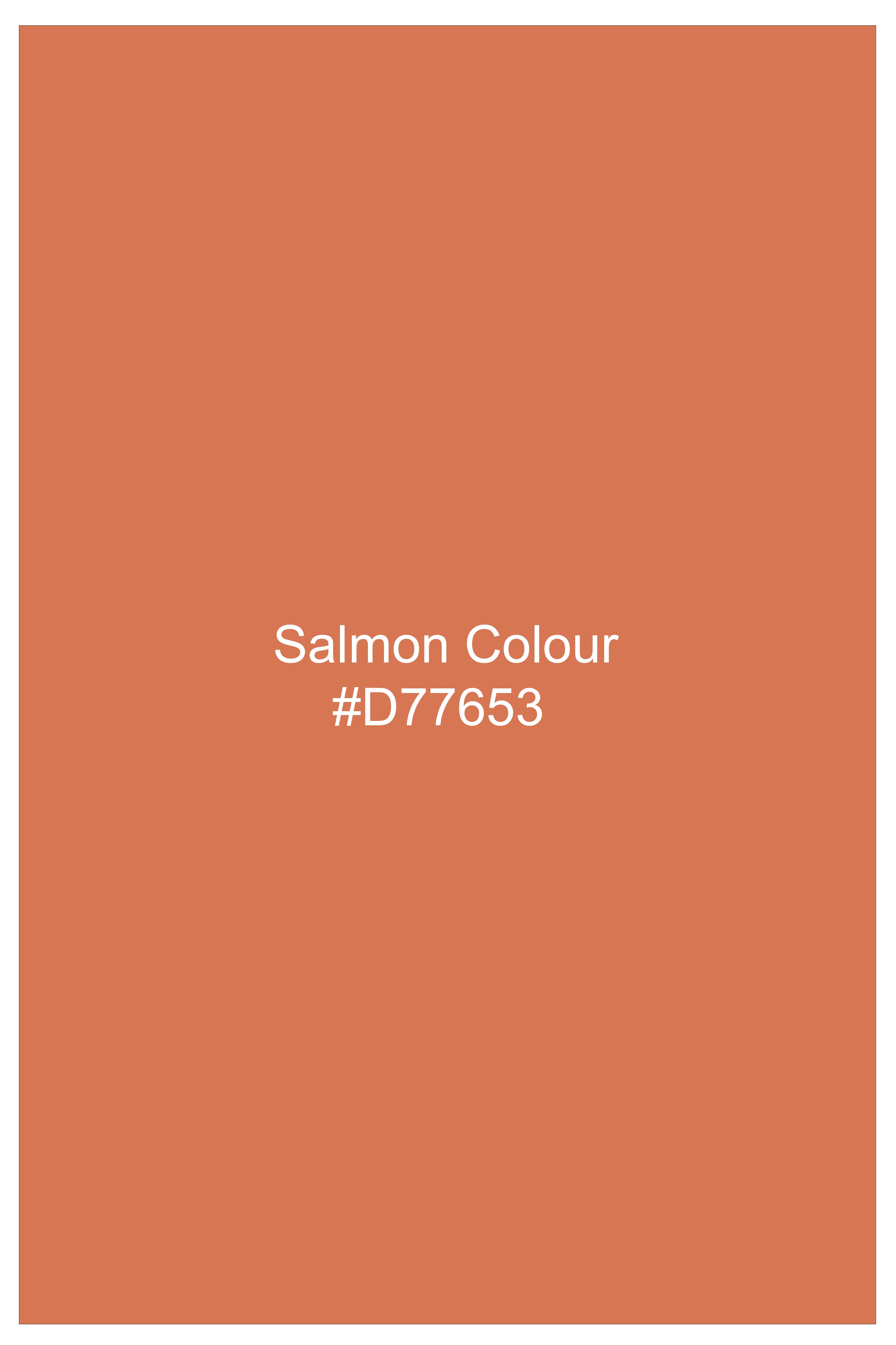 Arvino-Salmon Orange Dobby Textured Premium Giza Cotton Casual Designer Shirt