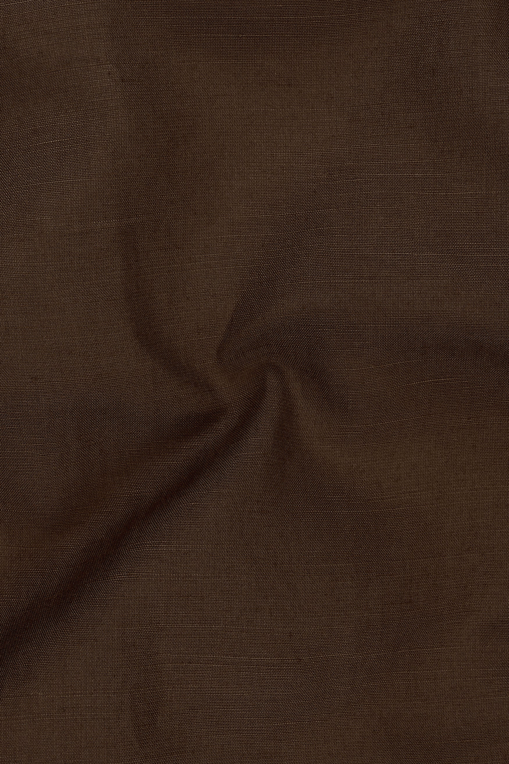 Sienna-Cork Brown Luxurious Linen Dress Shirt