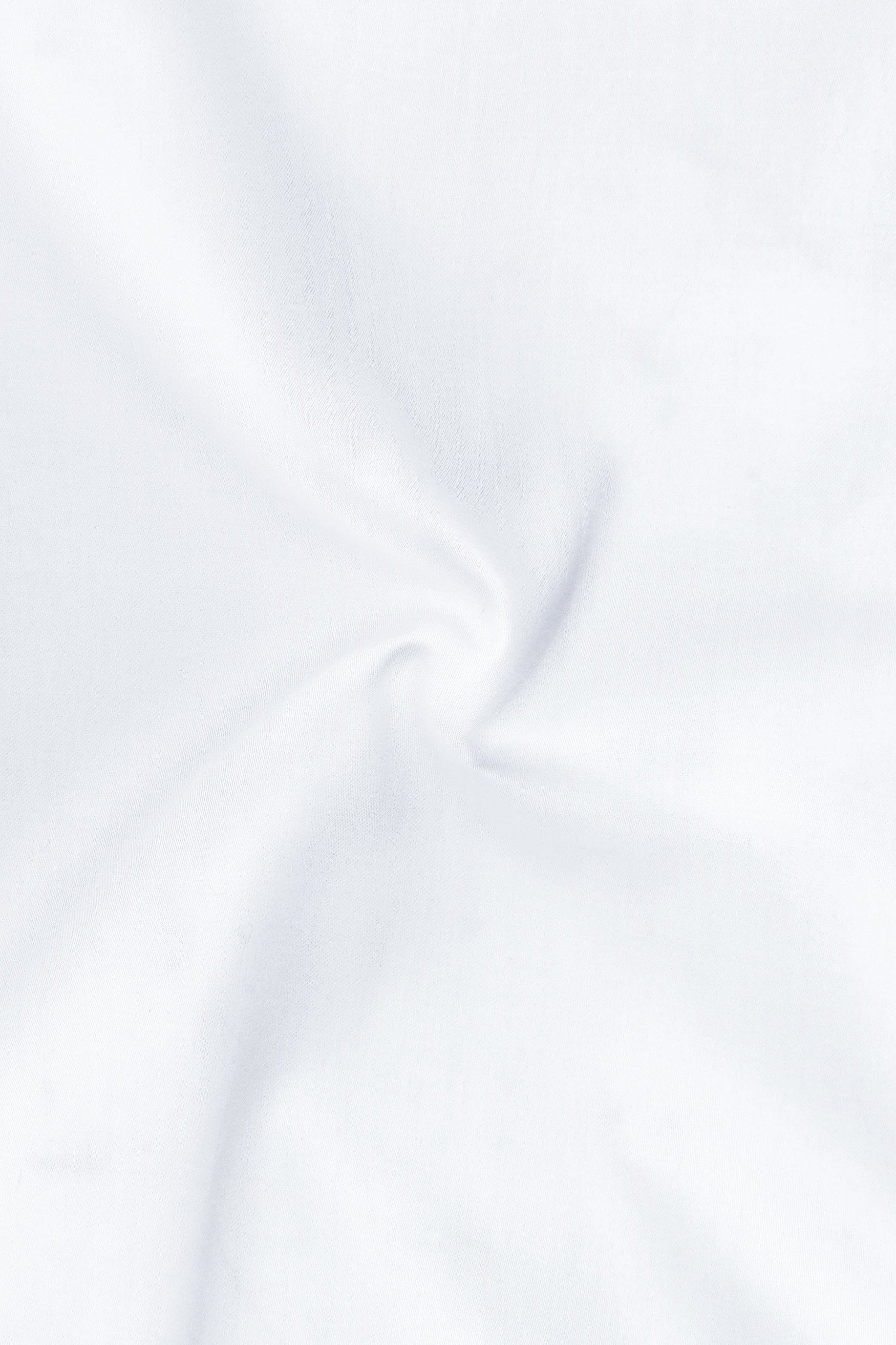 Lumina-Bright White Subtle Sheen Super Soft Premium Cotton Dress Shirt