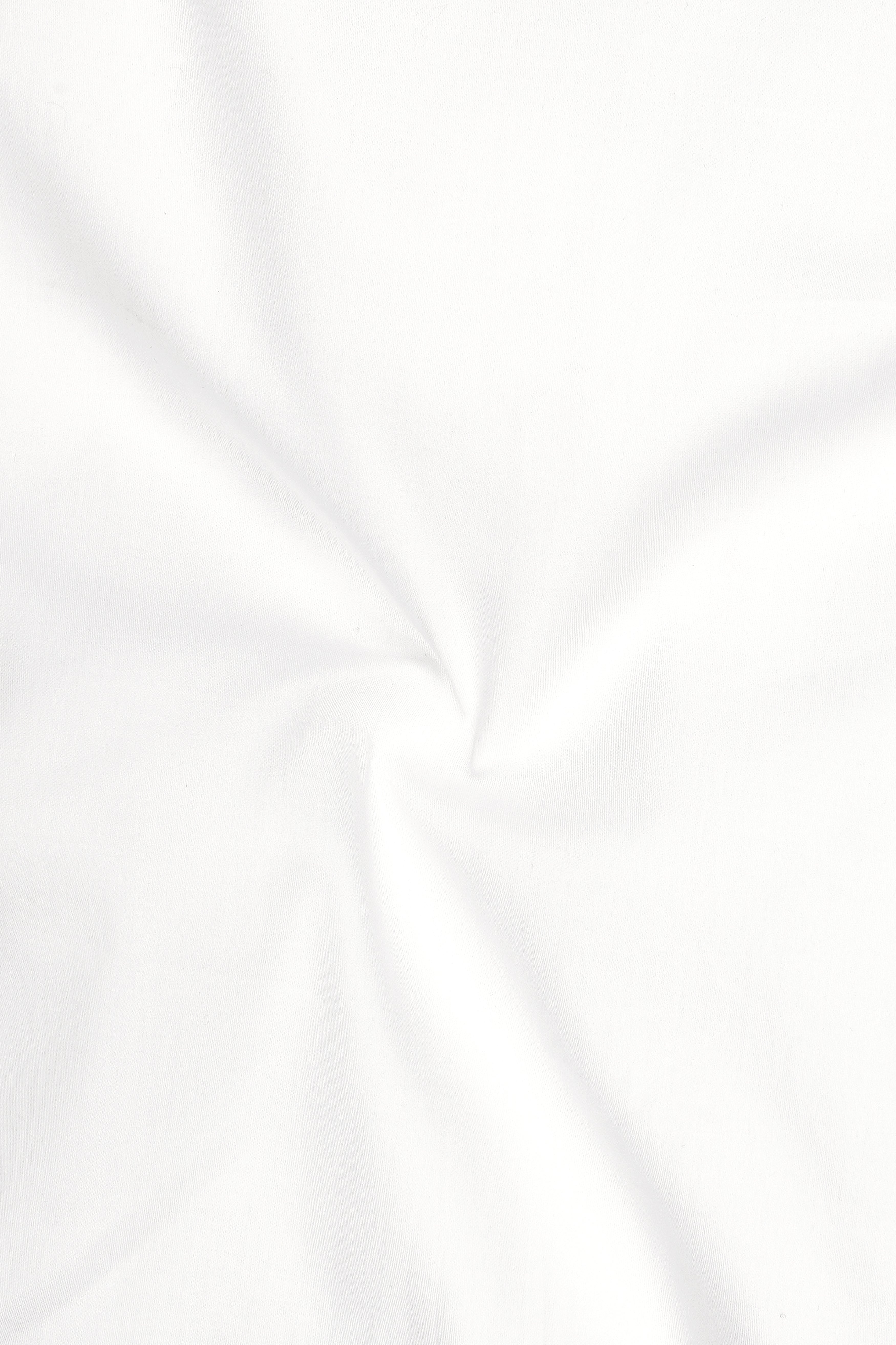 Alba-Bright White Printed Subtle Sheen Super Soft Premium Cotton Designer Casual Shirt
