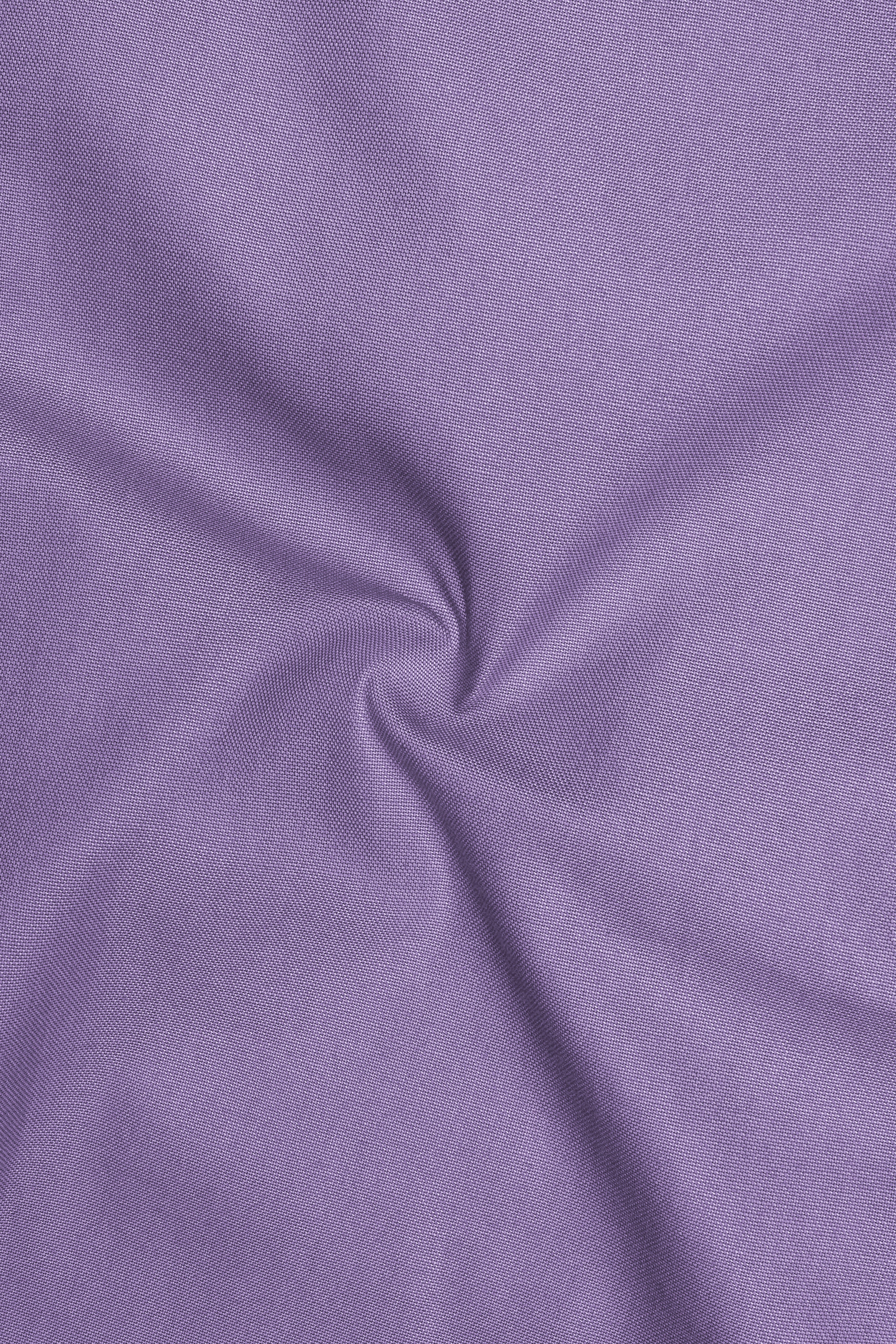 Sorell-Amethyst Smoke Purple Oxford Premium Cotton Dress Shirt