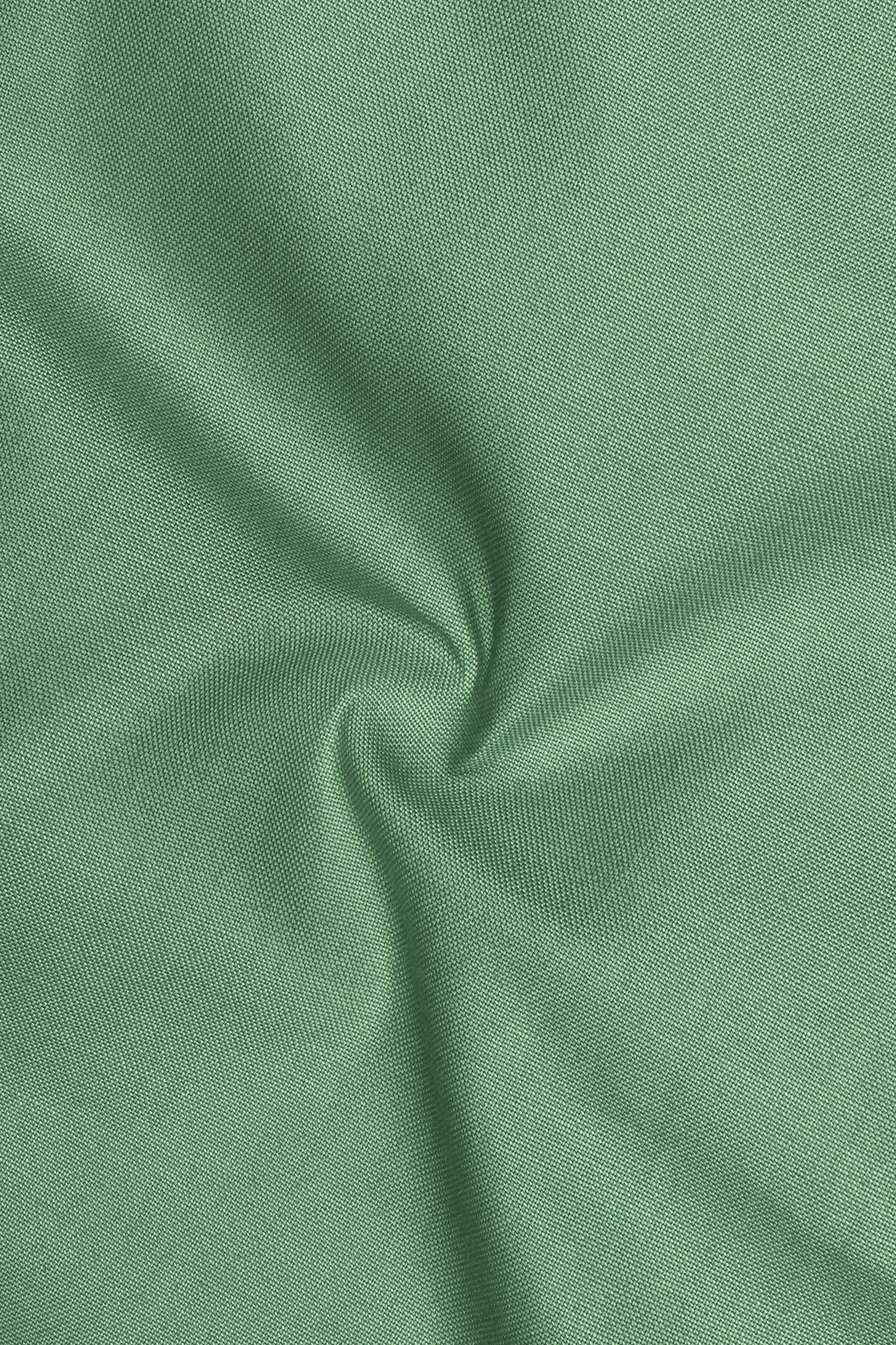 Sageon-Cactus Green Oxford Premium Cotton Dress Button Down Shirt