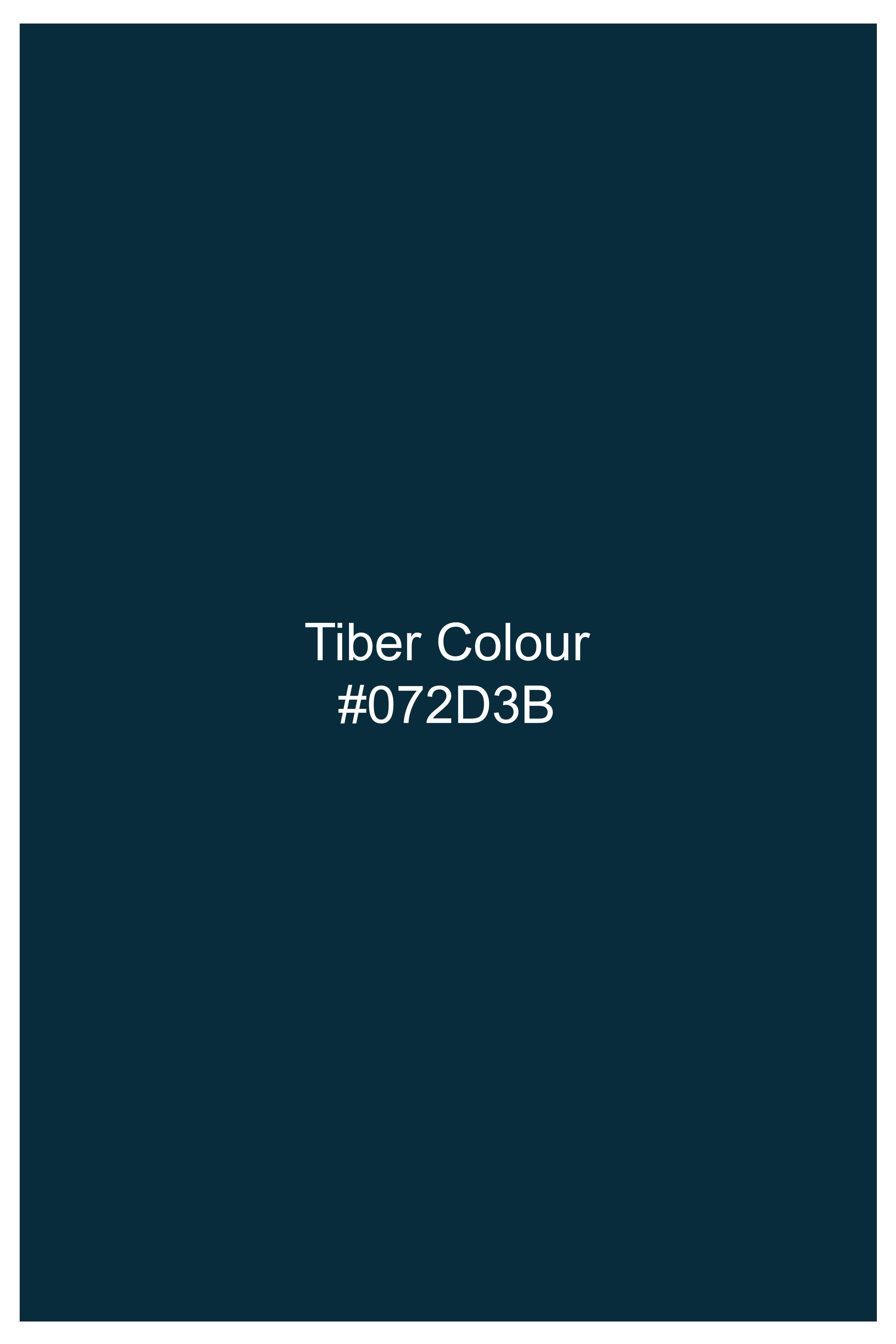 Virenzo-Teal Green Oxford Premium Cotton Dress Shirt