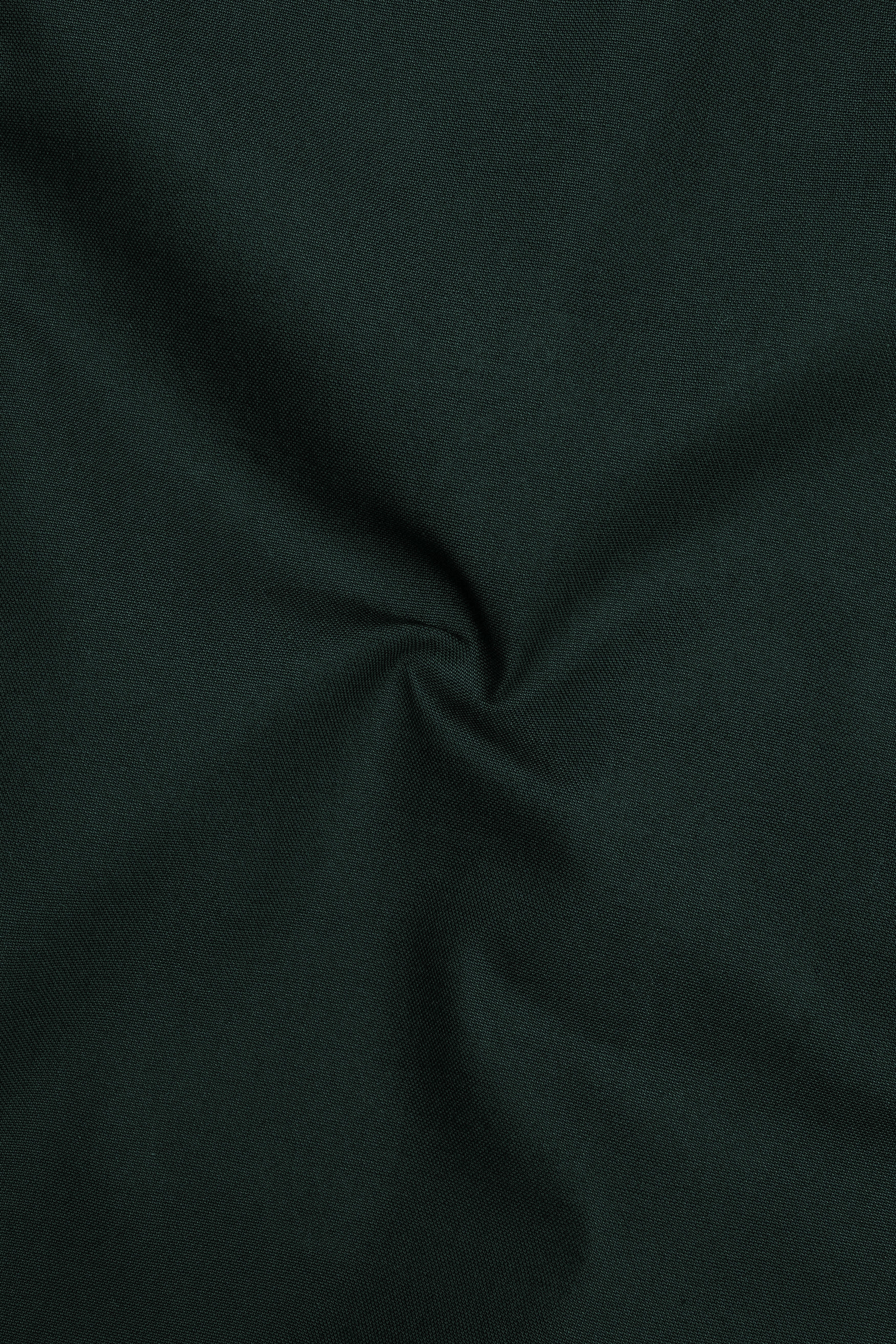 Mossen-Bush Green Oxford Premium Cotton Dress Cut Away Shirt