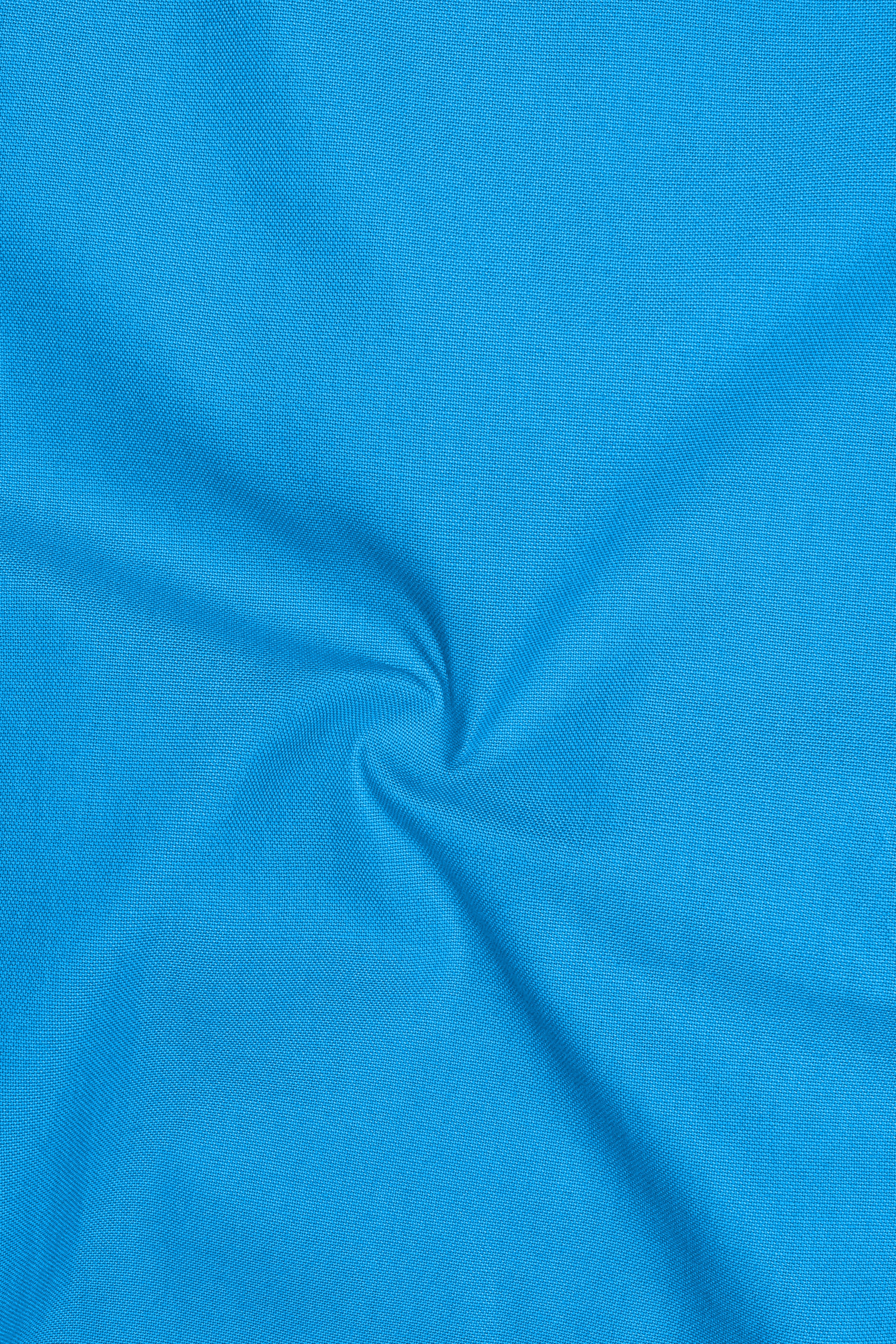 Maris-Azure Blue Oxford Premium Cotton Dress Cut Away Shirt