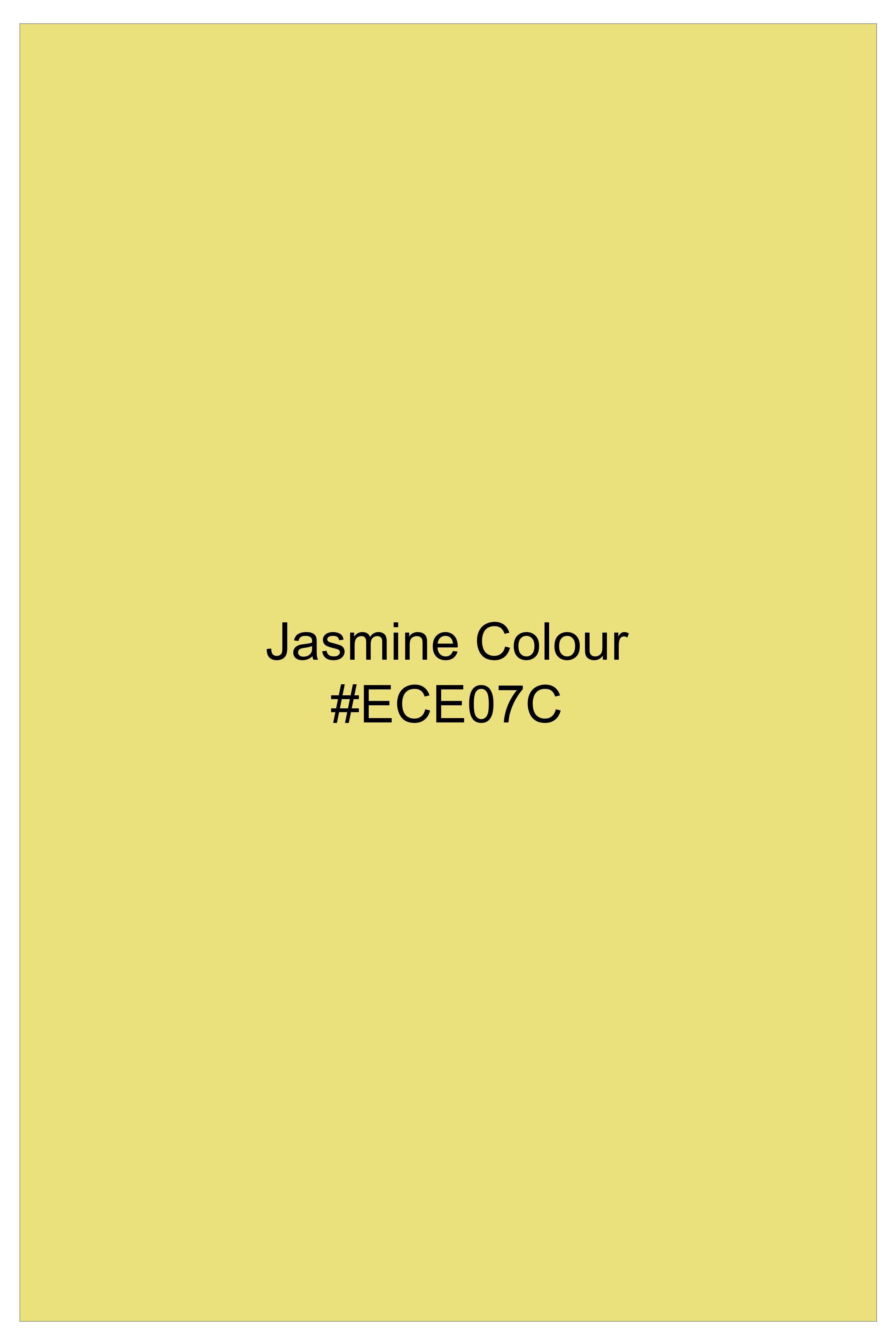Soleil-Sunshine Yellow Oxford Premium Cotton Dress Button Down Shirt