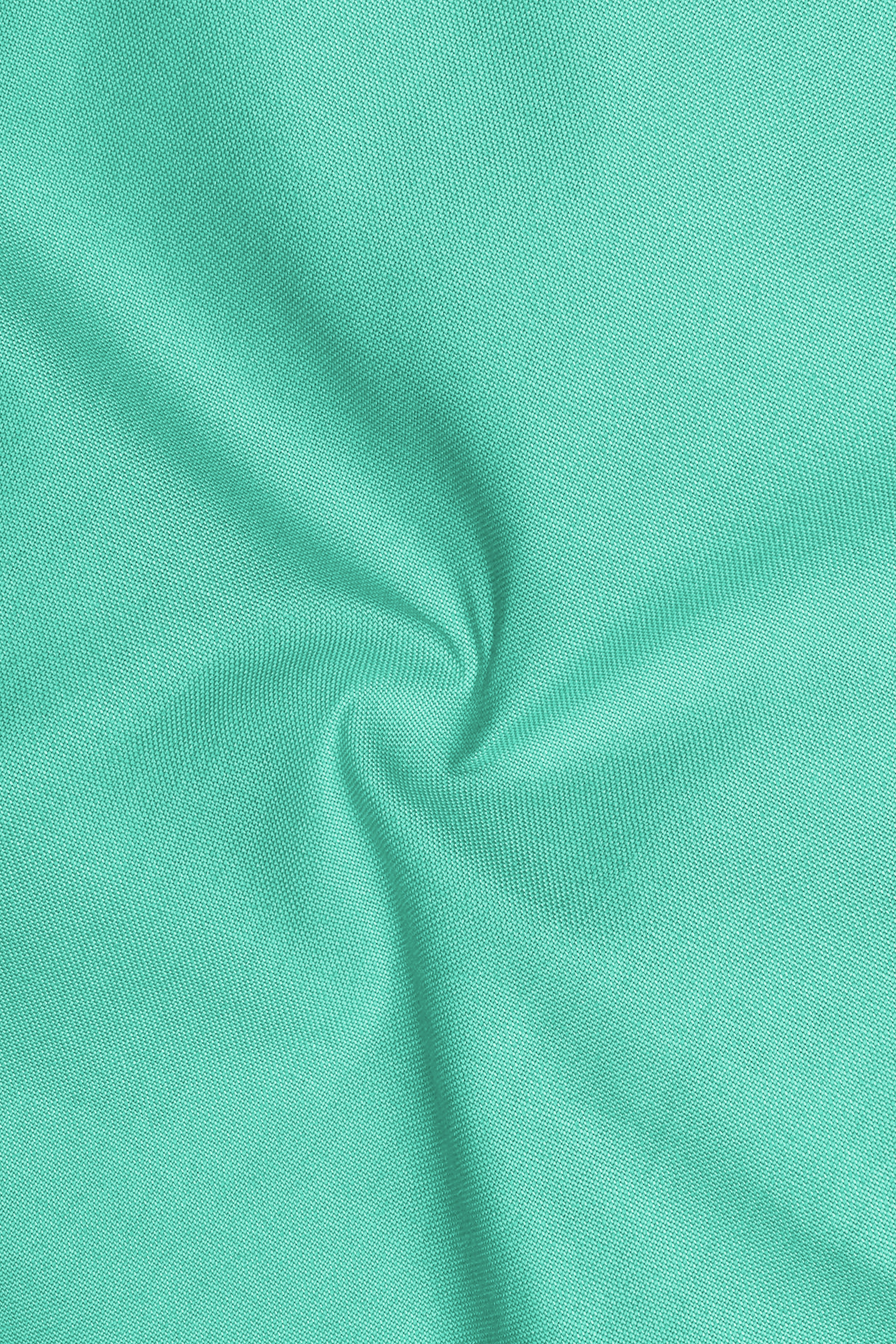 Olvian-Bermude Green Oxford Premium Cotton Dress Button Down Shirt