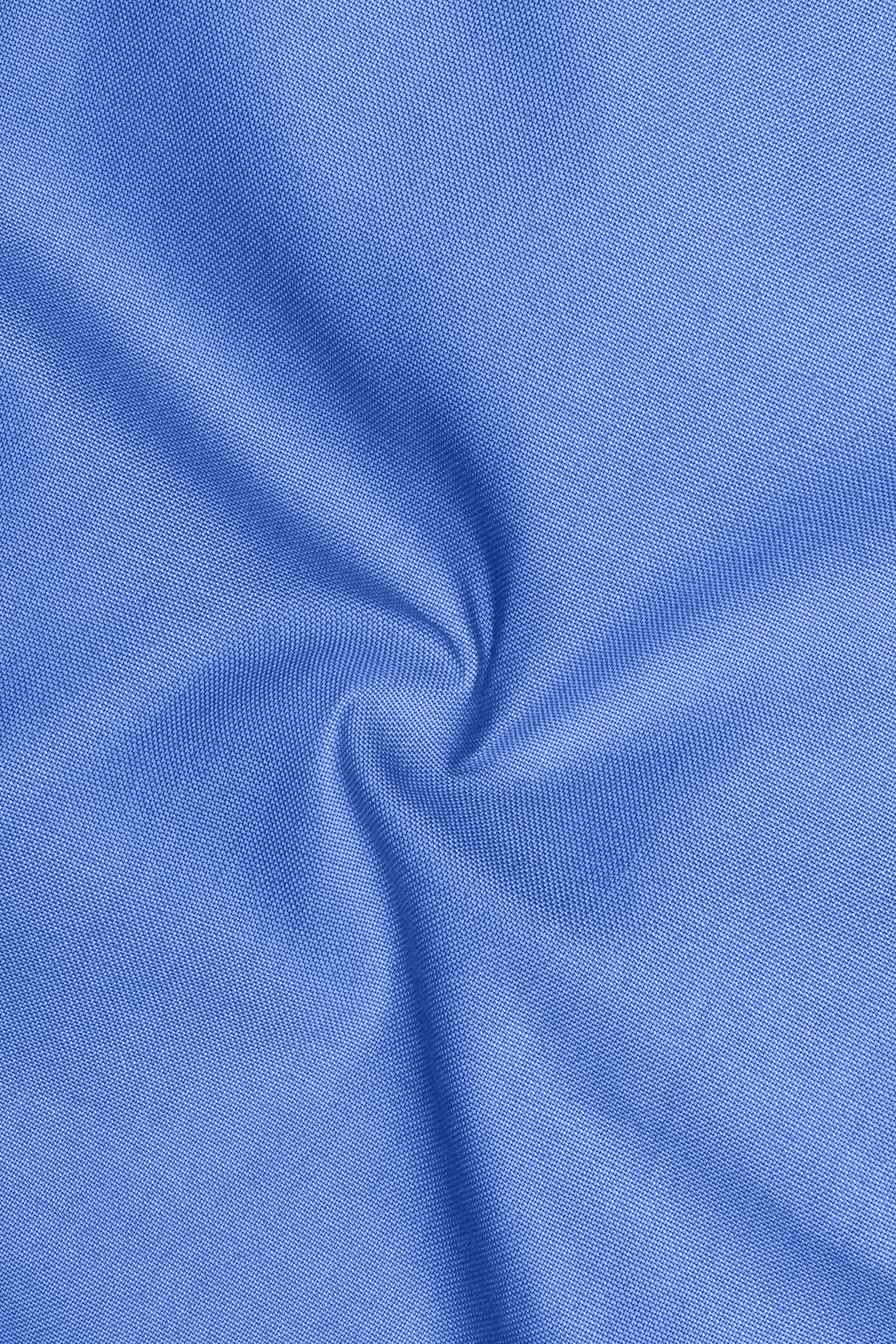 Ciel-Cornflower Blue Oxford Premium Cotton Dress Button Down Shirt