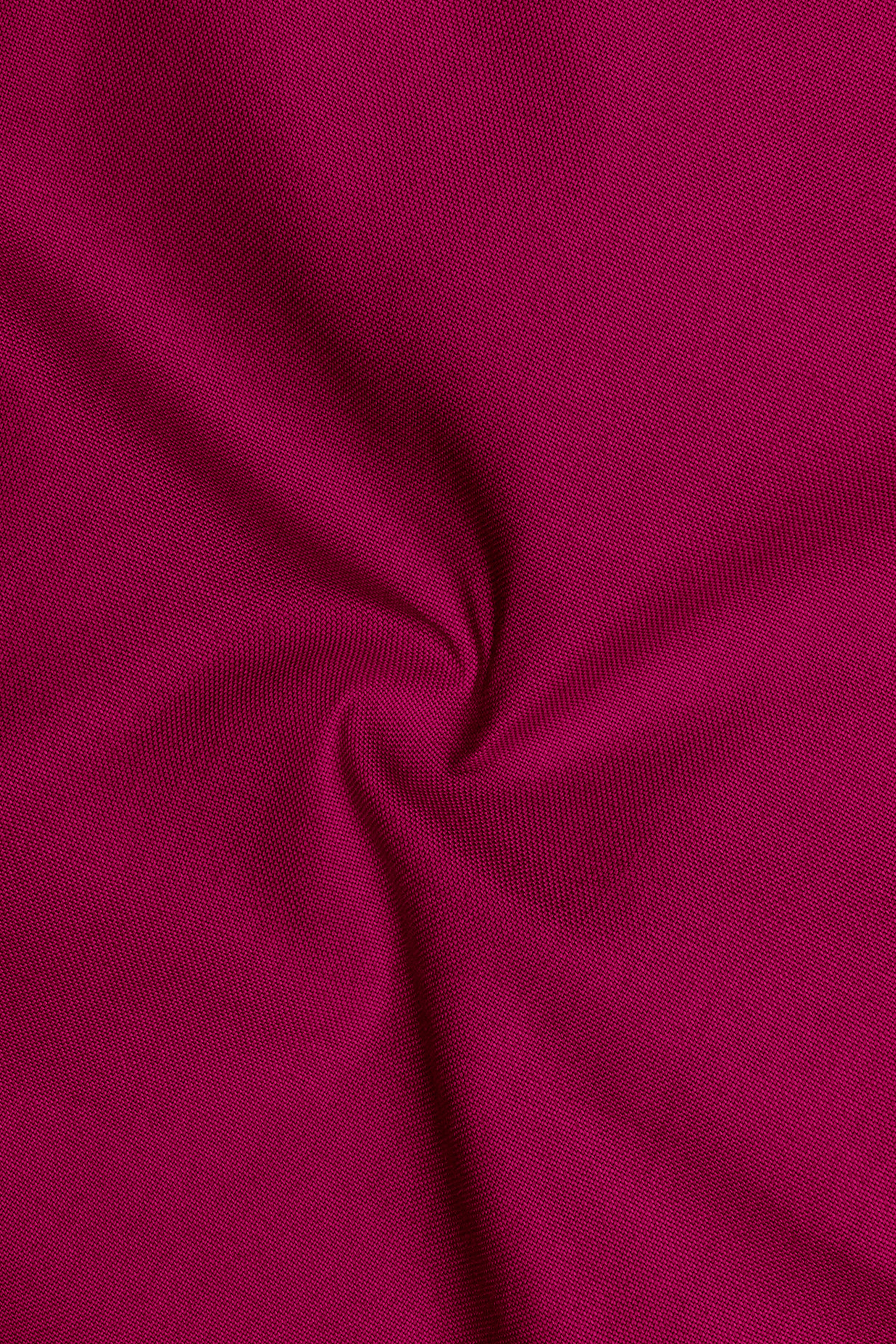 Roselle-Mulberry Pink Oxford Premium Cotton Dress Button Down Shirt