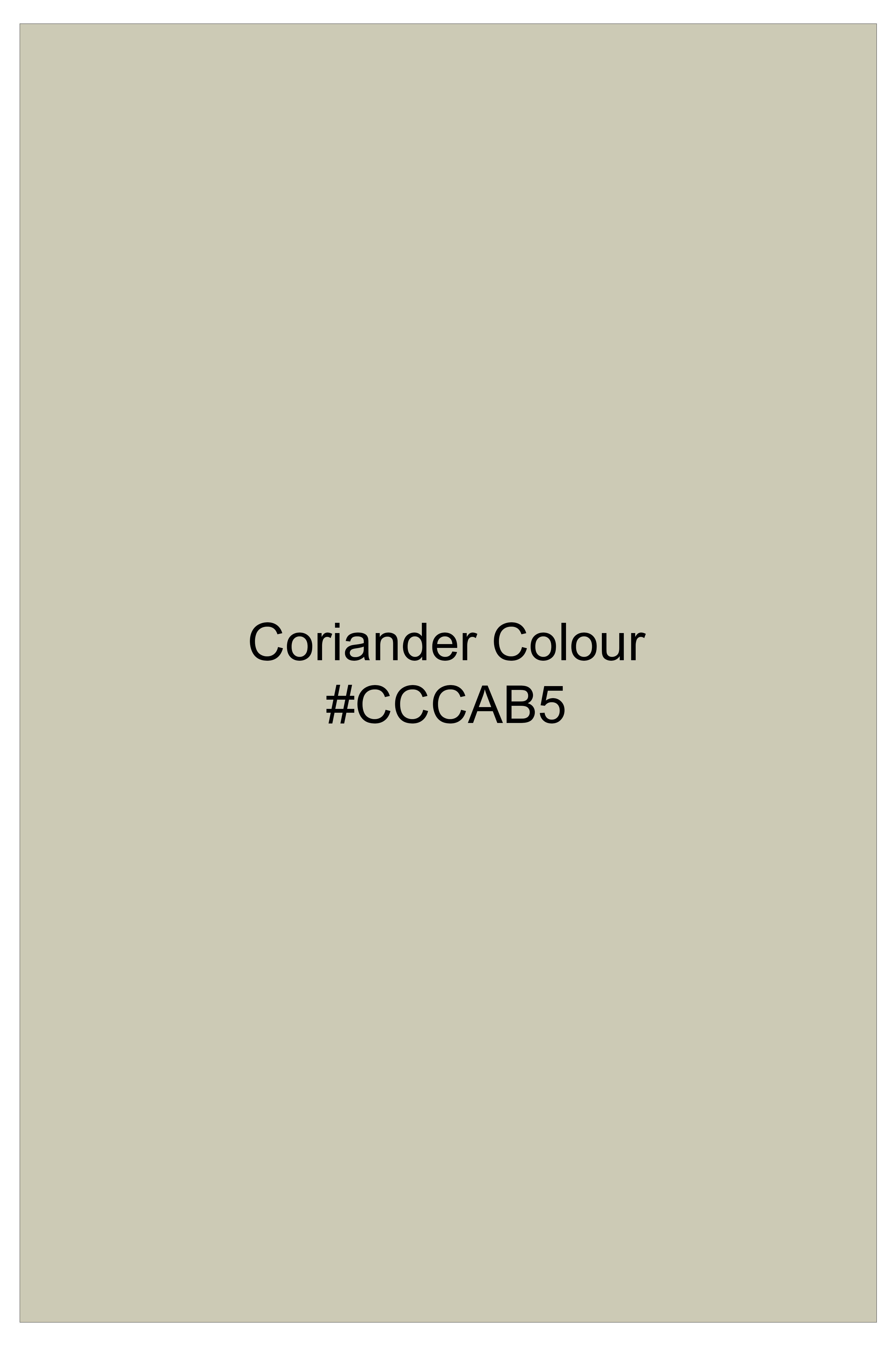 Olivon-Coriander Cream Luxurious Linen Button Down Dress Shirt