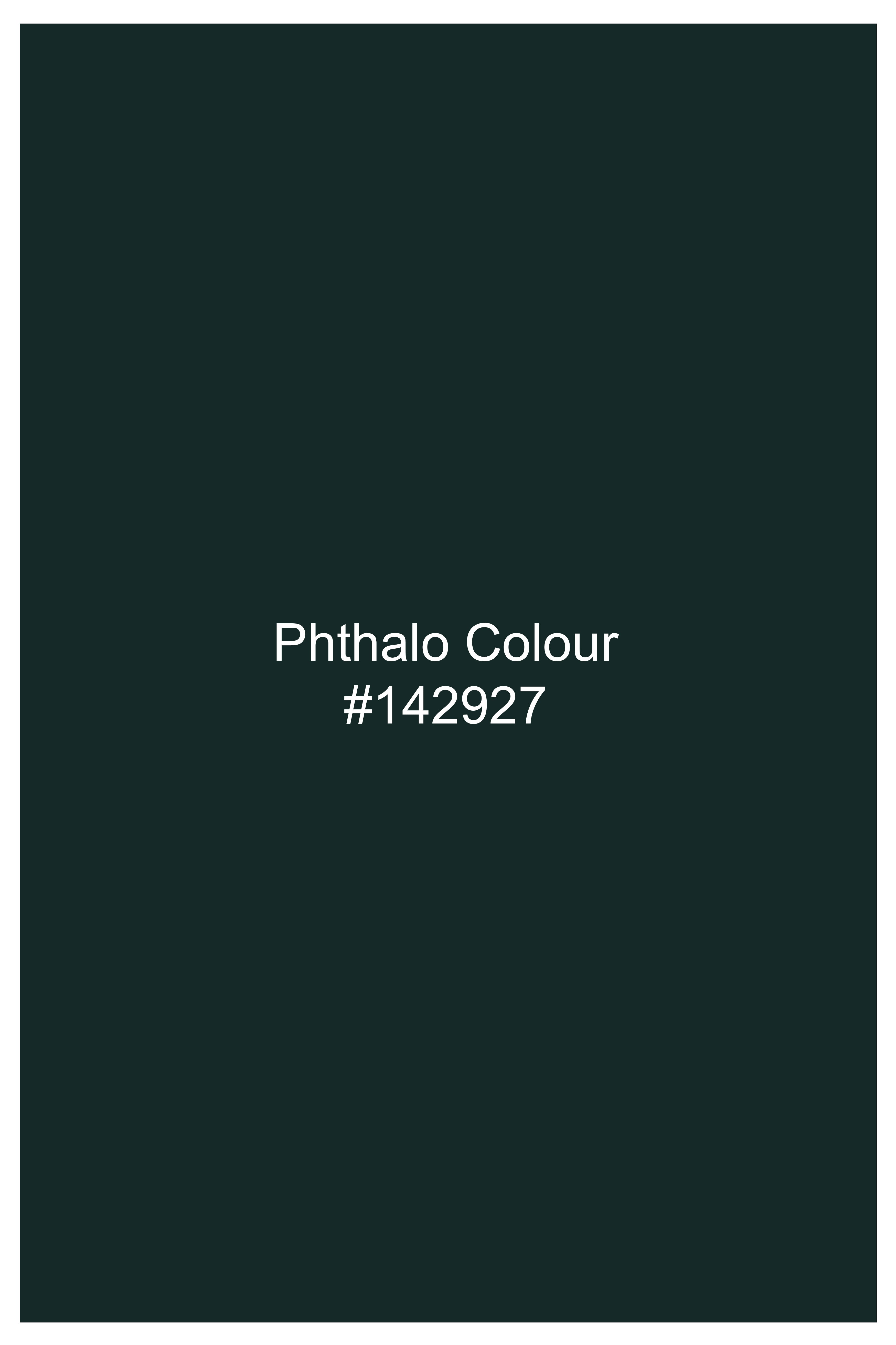 Thrive-Phthalo Green Luxurious Linen Dress Shirt