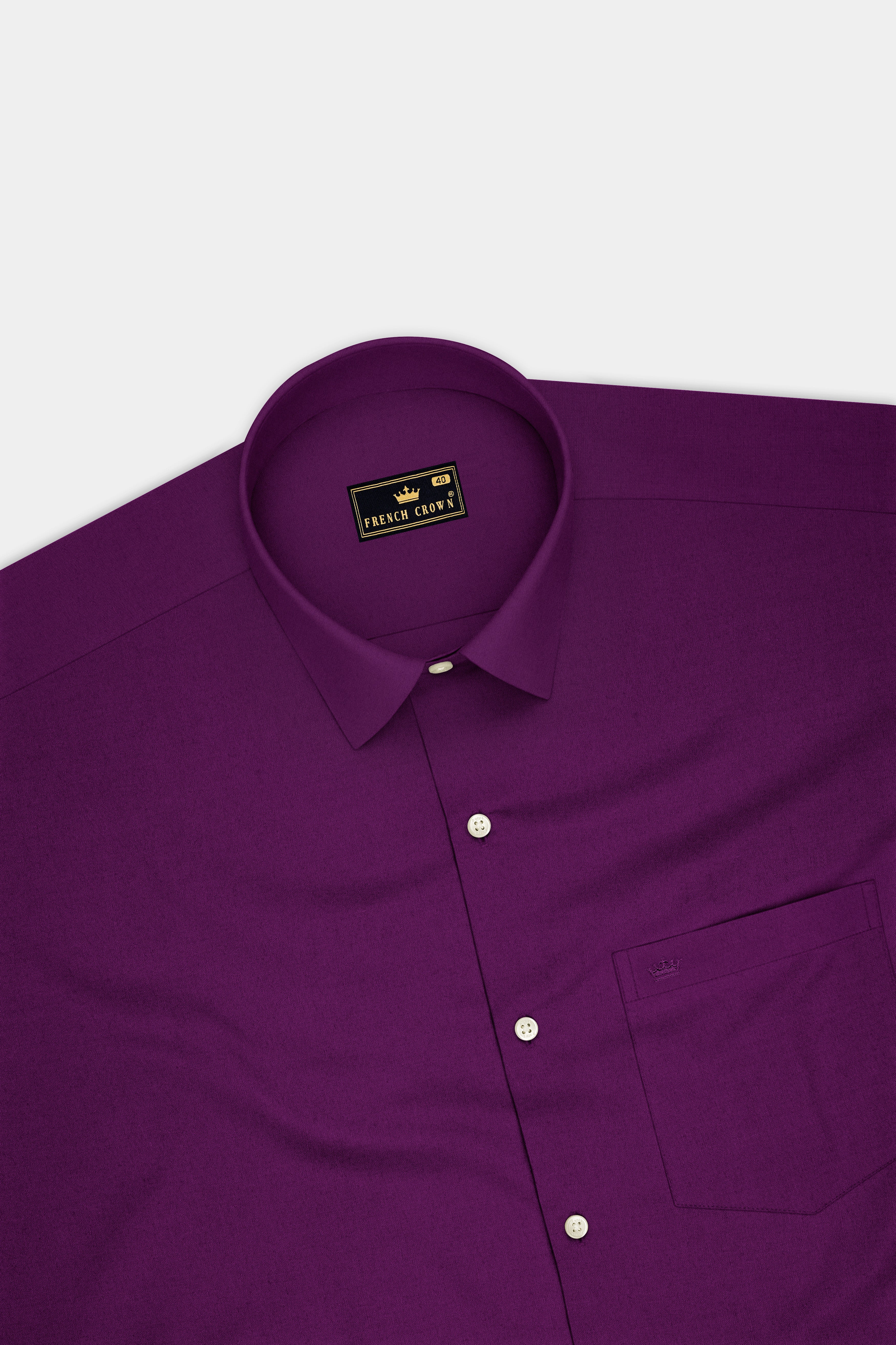 Imperium-Palatinate Purple Premium Giza Cotton Dress Shirt
