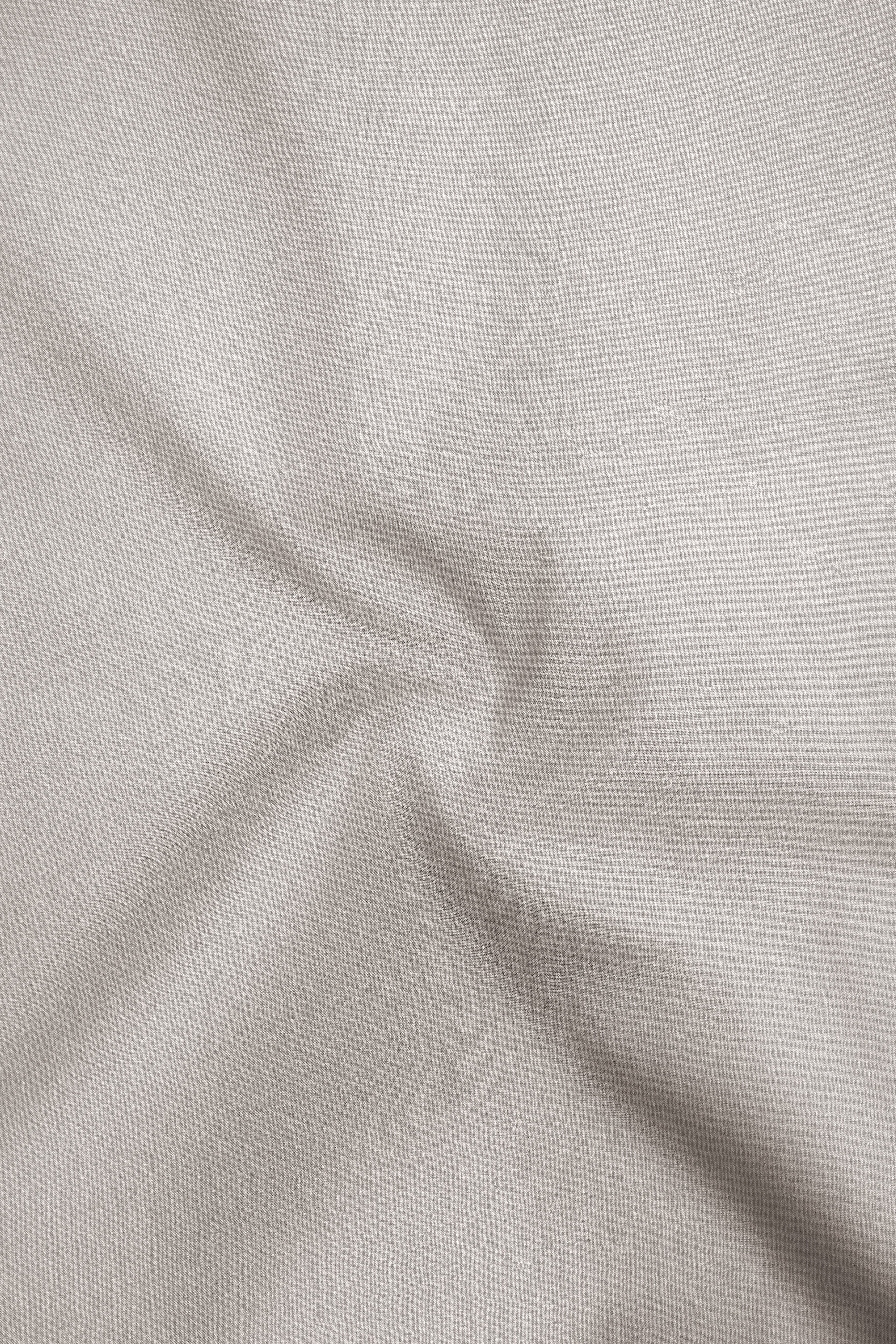 Kairo-Timberwolf Gray Premium Giza Cotton Tuxedo Dress Shirt