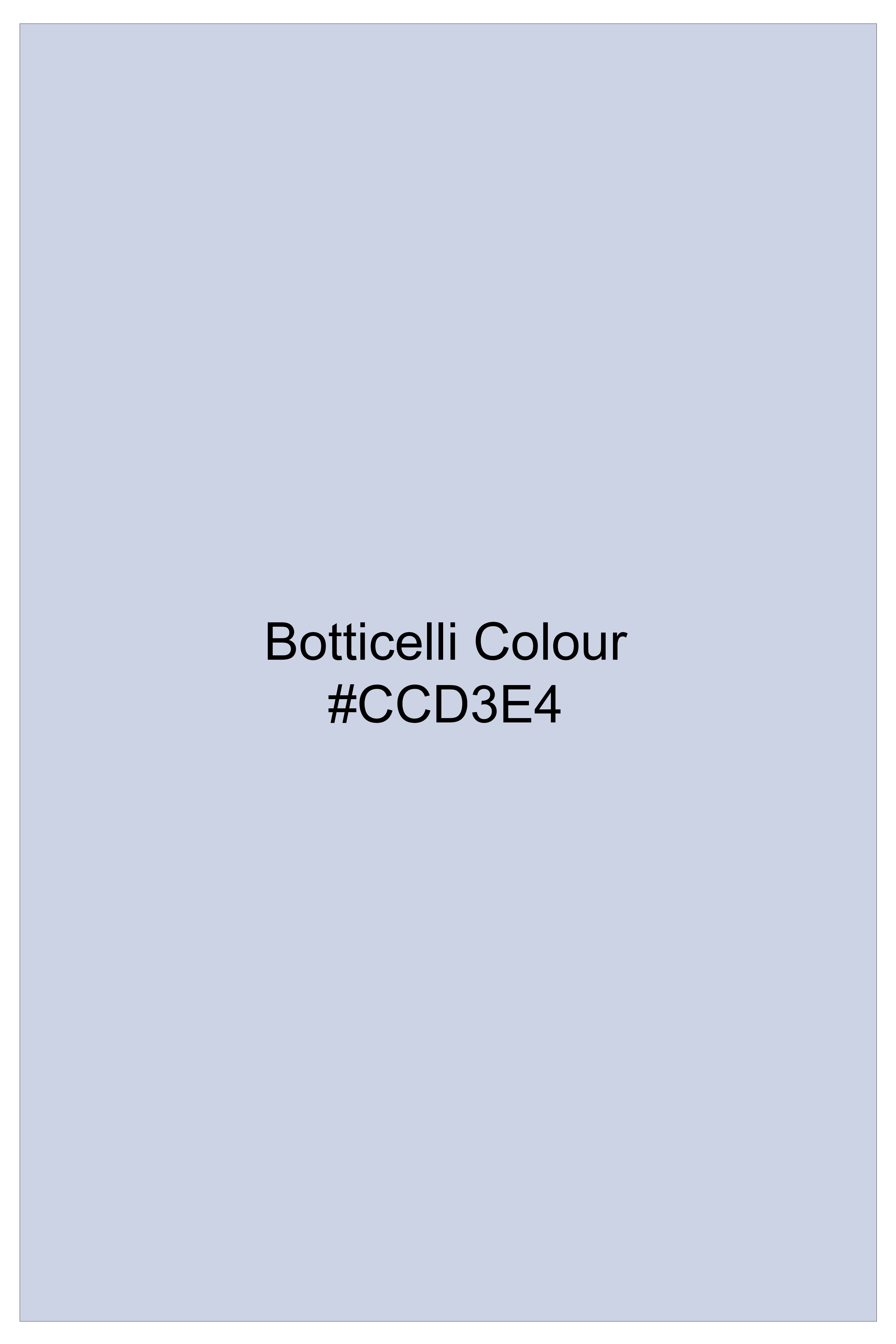 Ceruleo-Botticelli Blue Premium Giza Cotton Dress Shirt