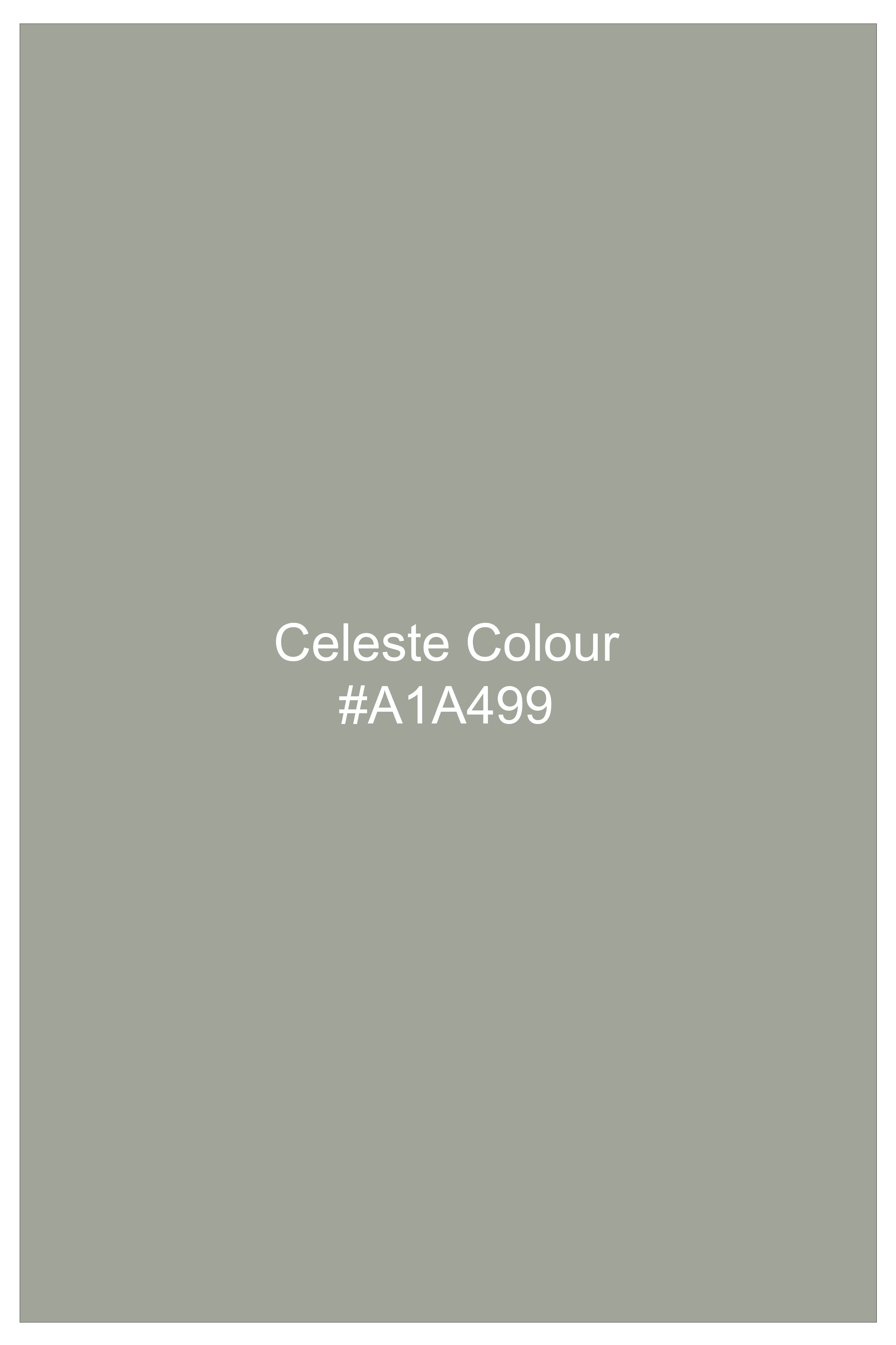 Viridian-Celeste Green Subtle Sheen Super Soft Premium Cotton Dress Shirt