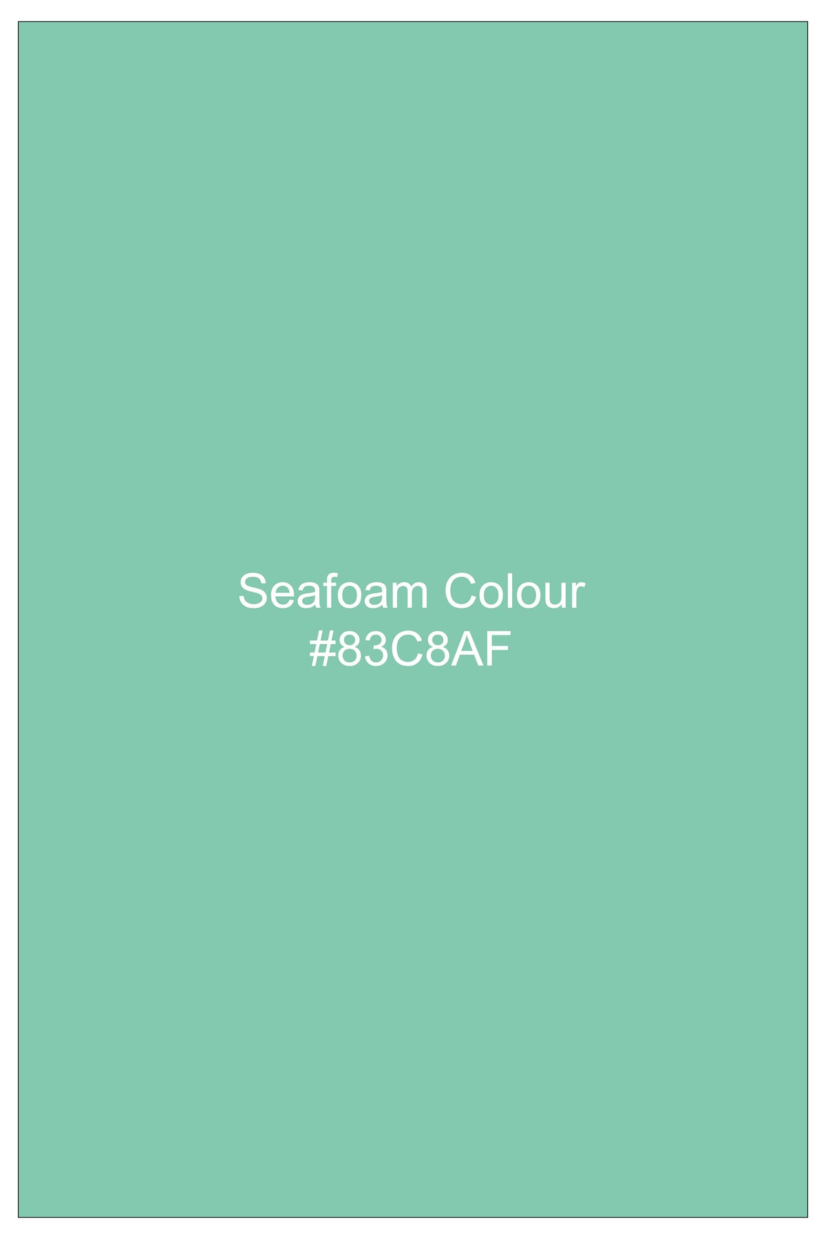 Serene-Seafoam Green Dobby Textured Premium Giza Cotton Dress Shirt