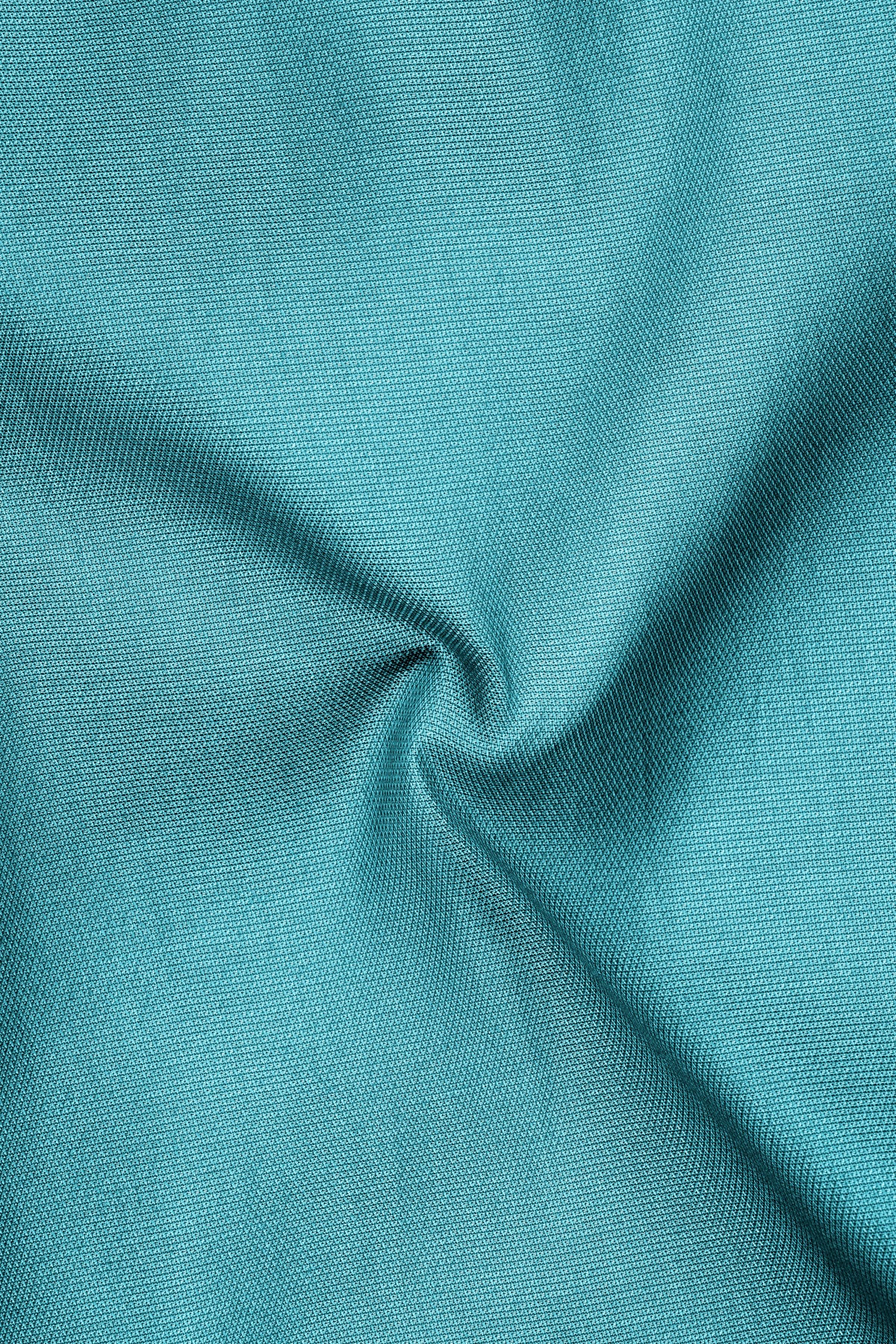 Aureon-Verdigris Blue Dobby Textured Premium Giza Cotton Dress Shirt