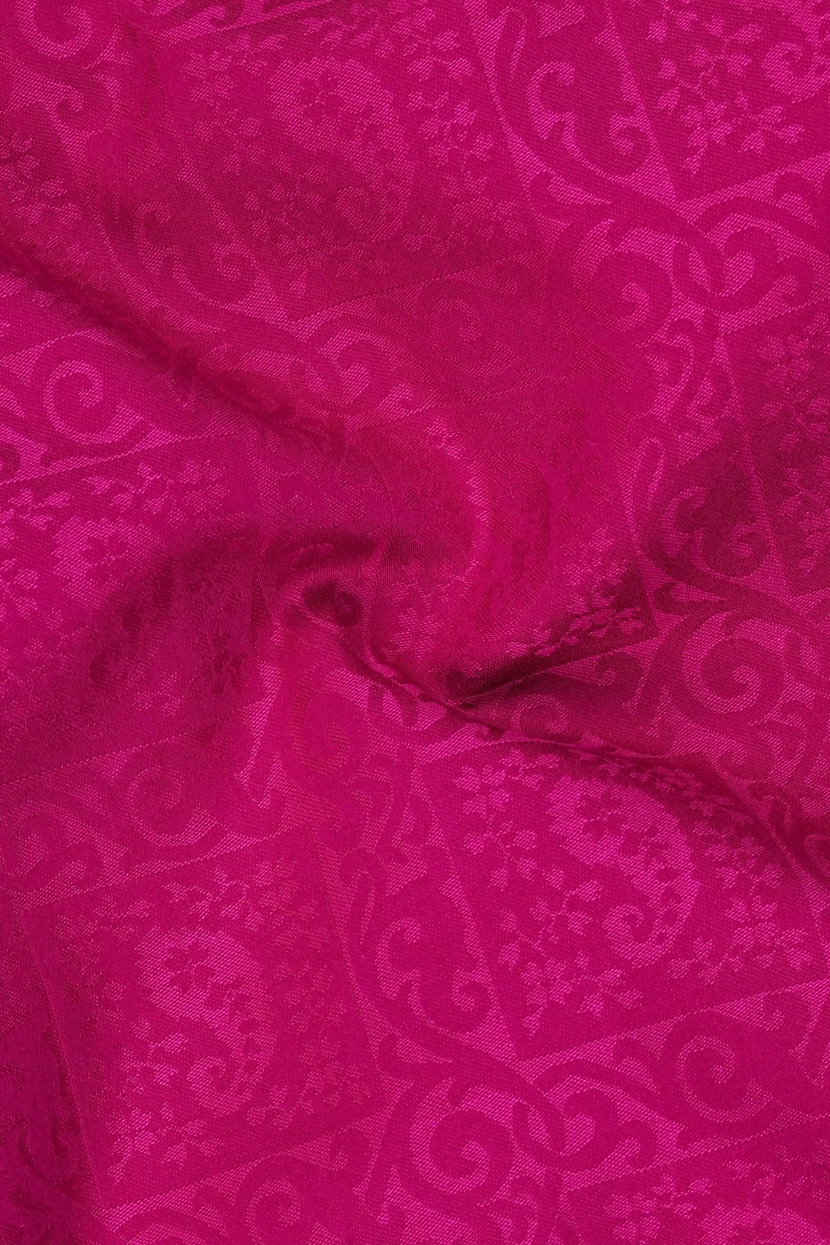 Eloria-Toledo Pink Jacquard Textured Premium Cotton Dress Shirt